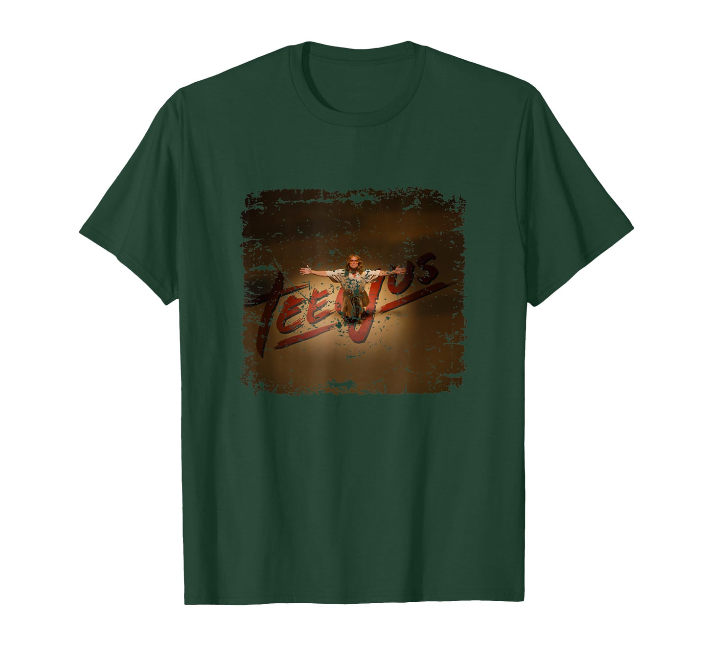 Teenjus Teen Jesus Grunge Meme Christ Coming Bible Faith T-Shirt