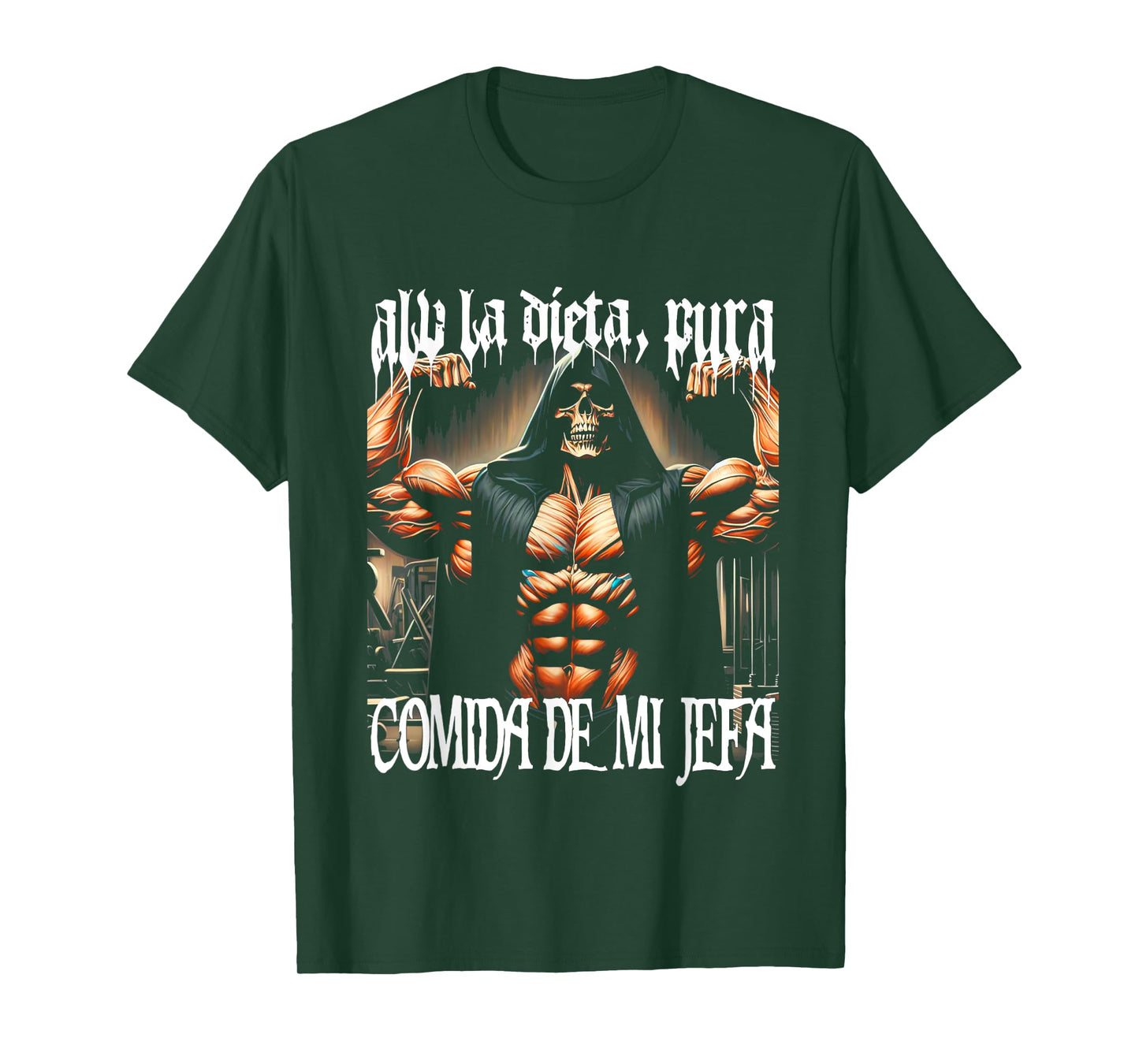 Calacas Chidas Gym Mexican Sayings Sarcasm Slang Latinx T-Shirt