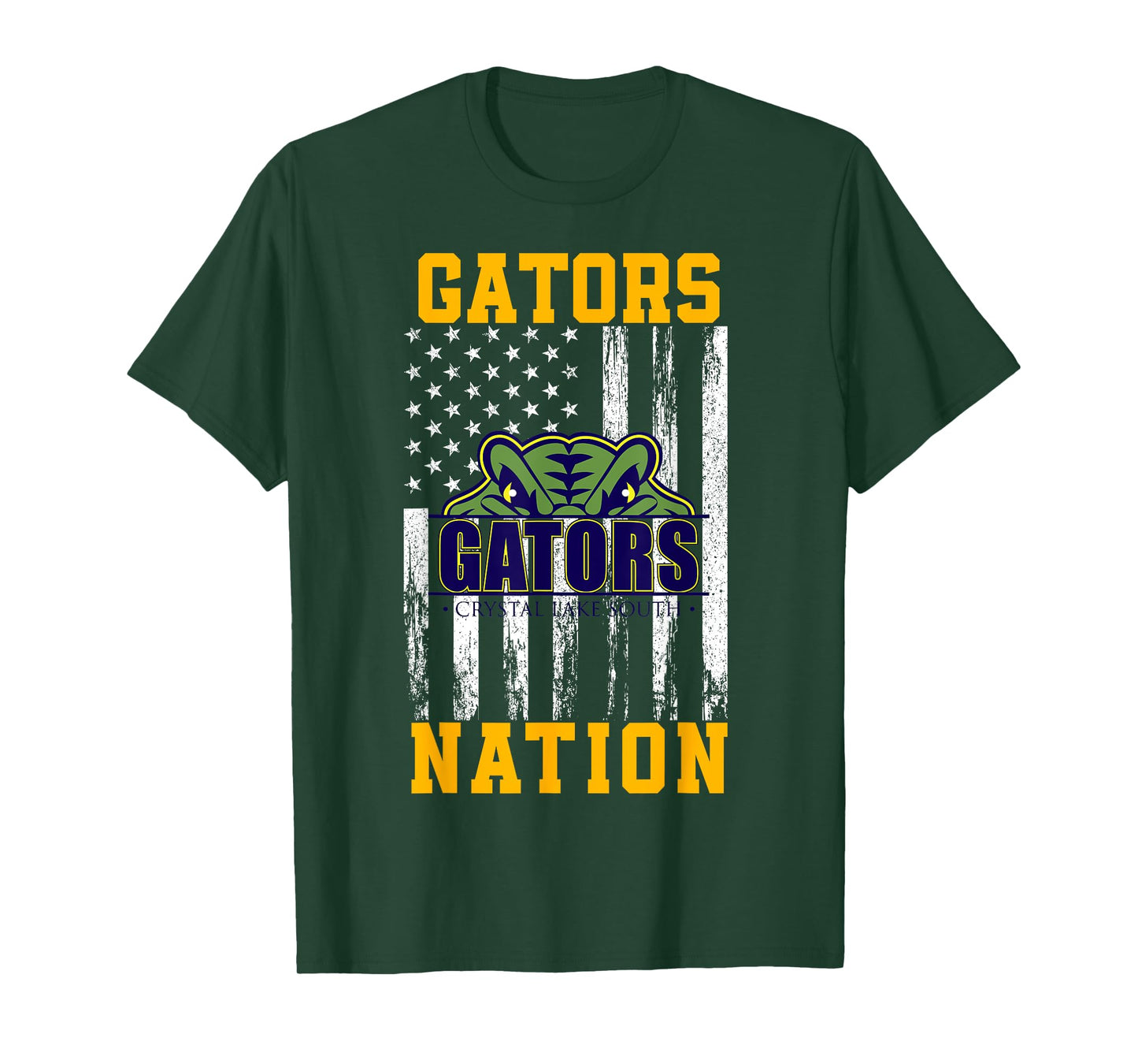Crystal Lake South Gators Logo Nation HS T-Shirt