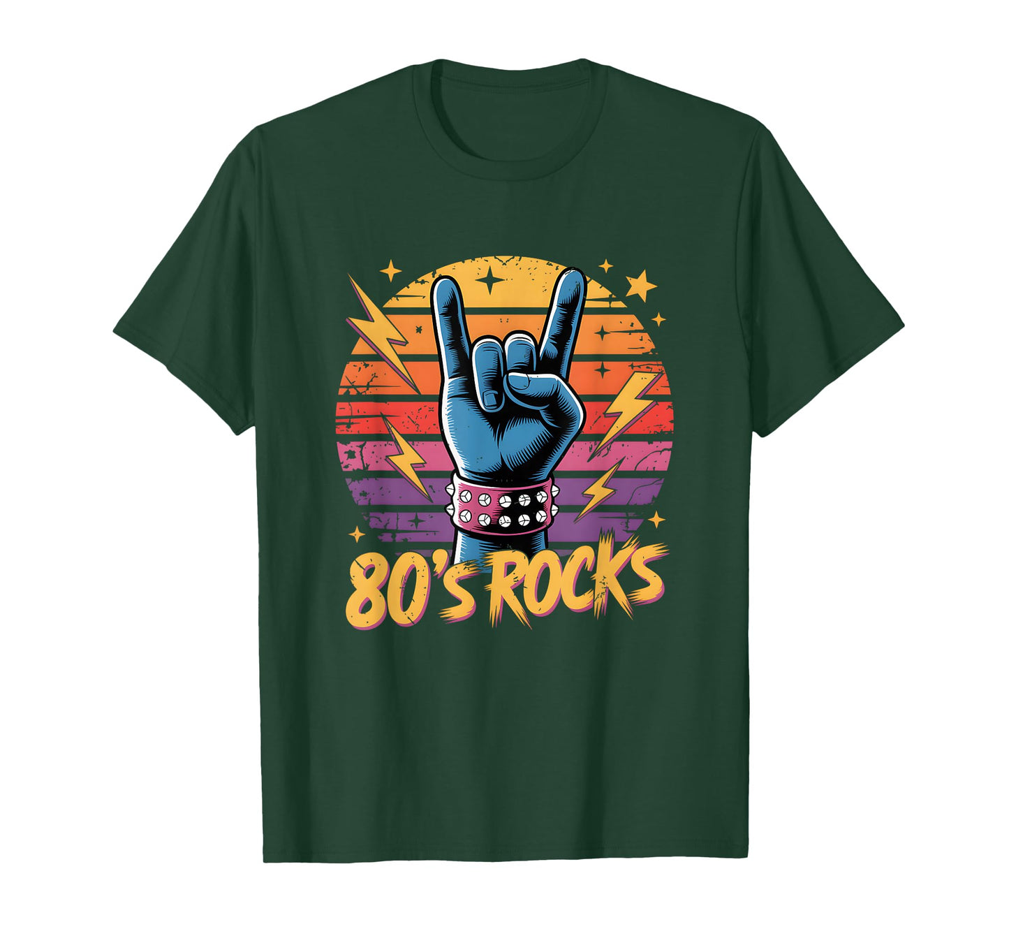 Vintage 80's Rock Bands Eighties 80s Party Retro Music Band T-Shirt