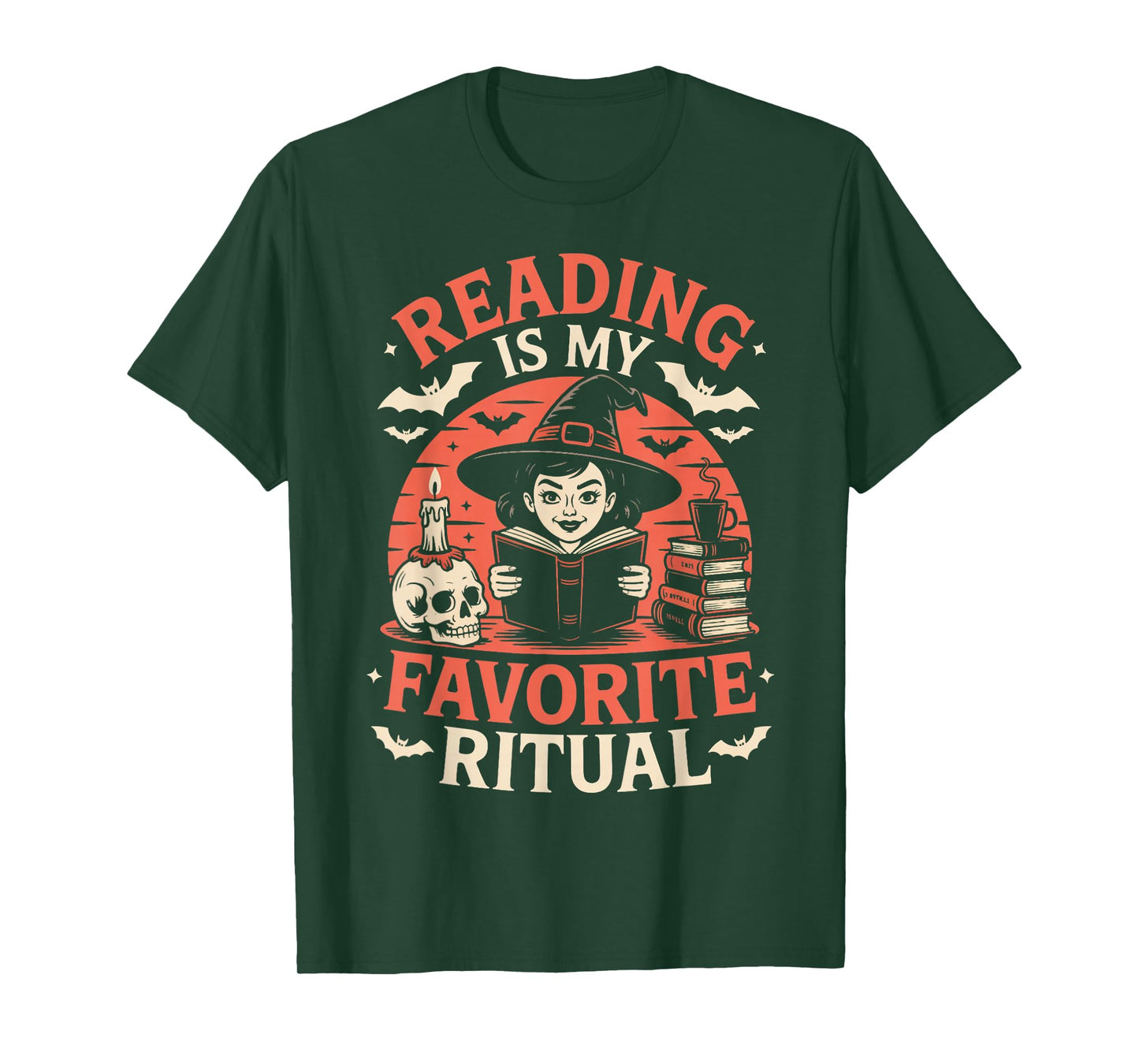 Favorite Ritual Witch Witches Bookish Book Reader Reading T-Shirt