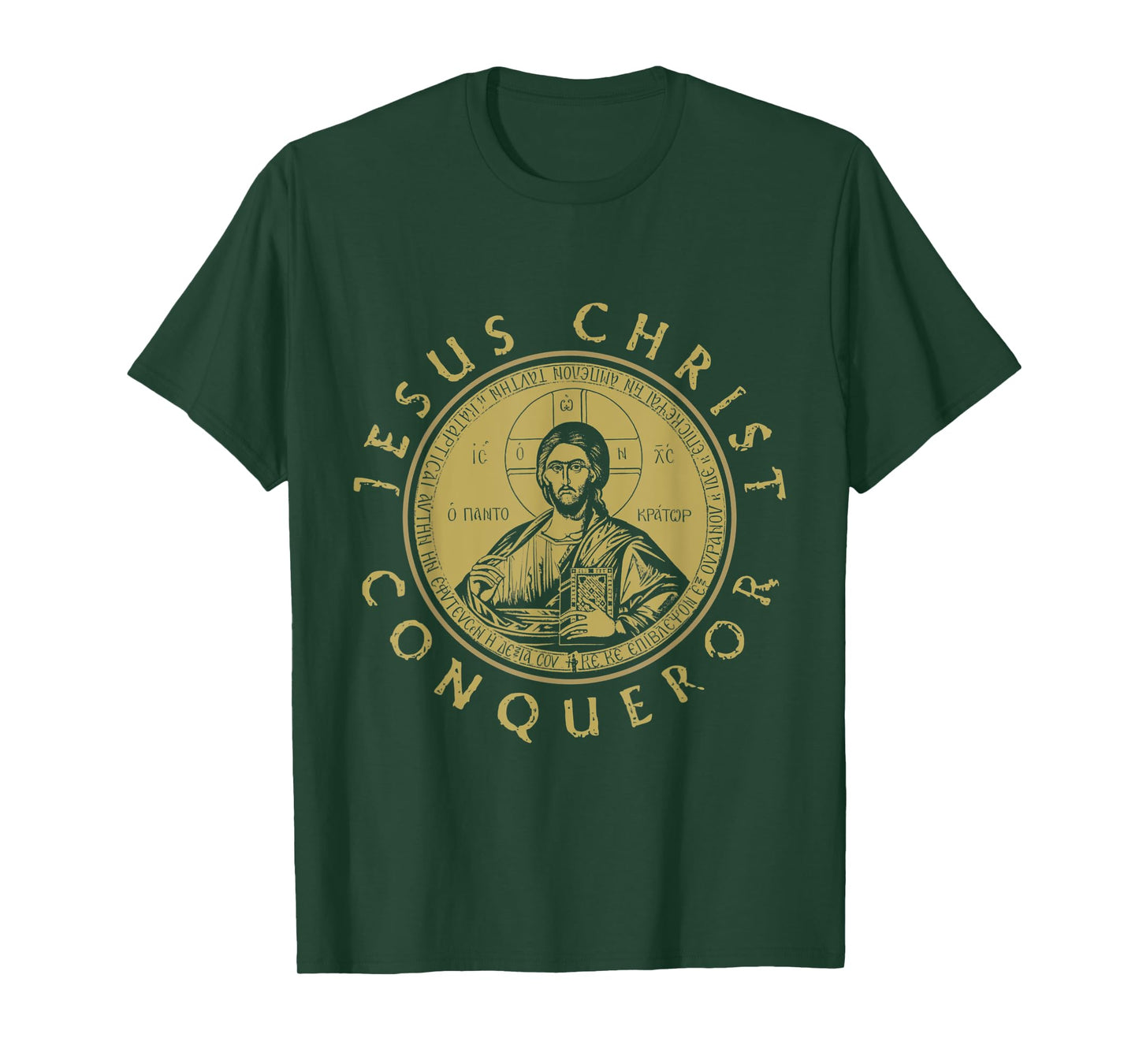 Jesus Christ Conqueror Orthodox Christianity T-Shirt
