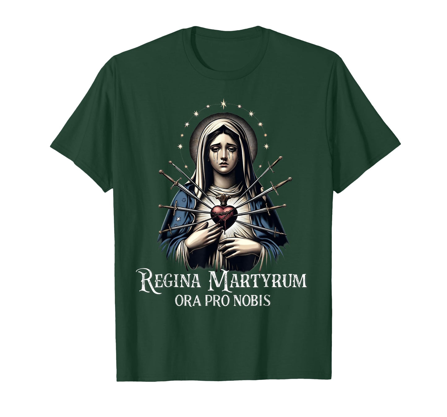 Mater Dolorosa Our Lady of Sorrows Virgin Mary Catholic T-Shirt