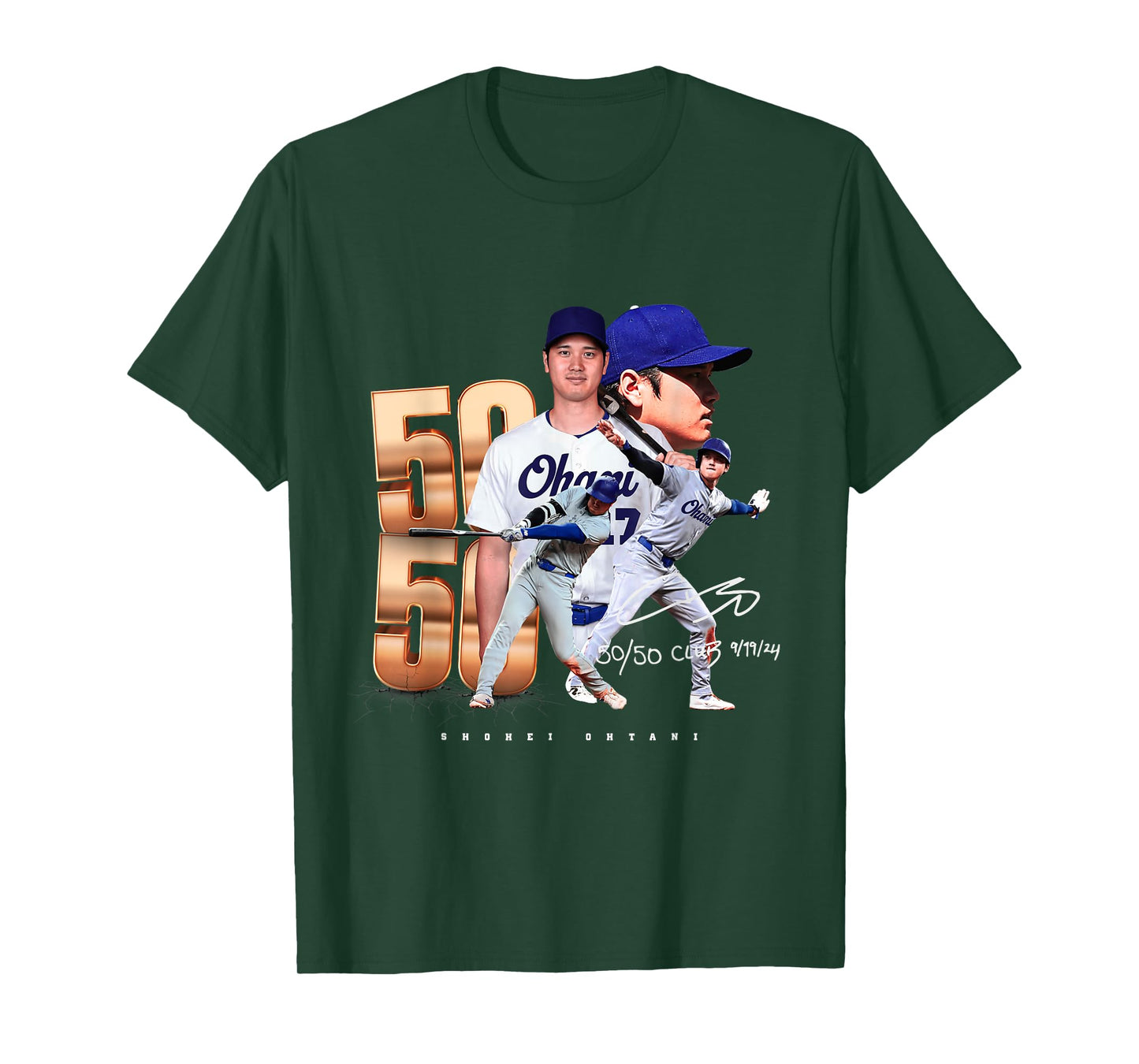 Shohei Ohtani | 50/50 Club | Los Angeles Baseball MLB Player T-Shirt