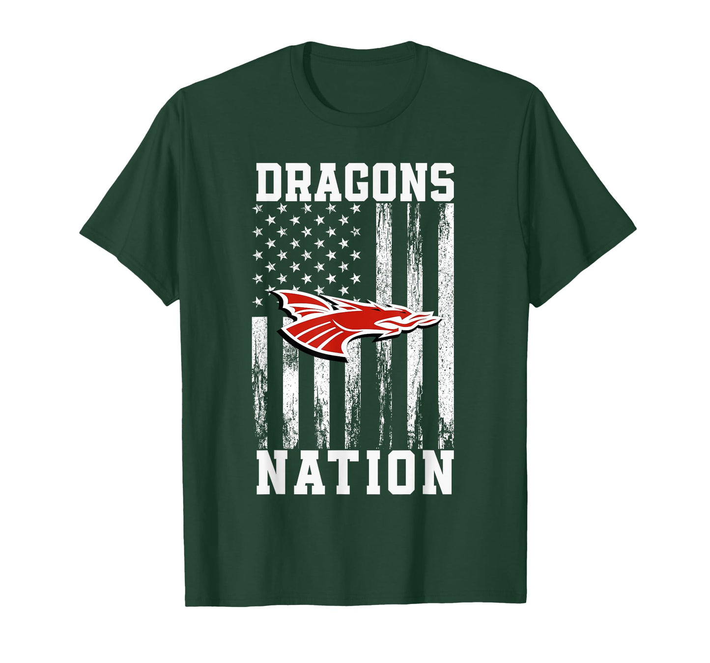 New Palestine Dragons Logo Nation HS T-Shirt