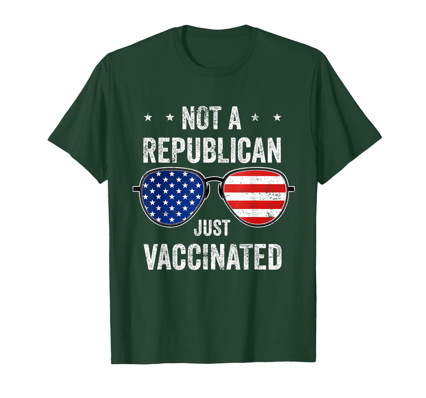 Not Republican Just Vaccinated Af Pro Vaccine Vaccination T-Shirt