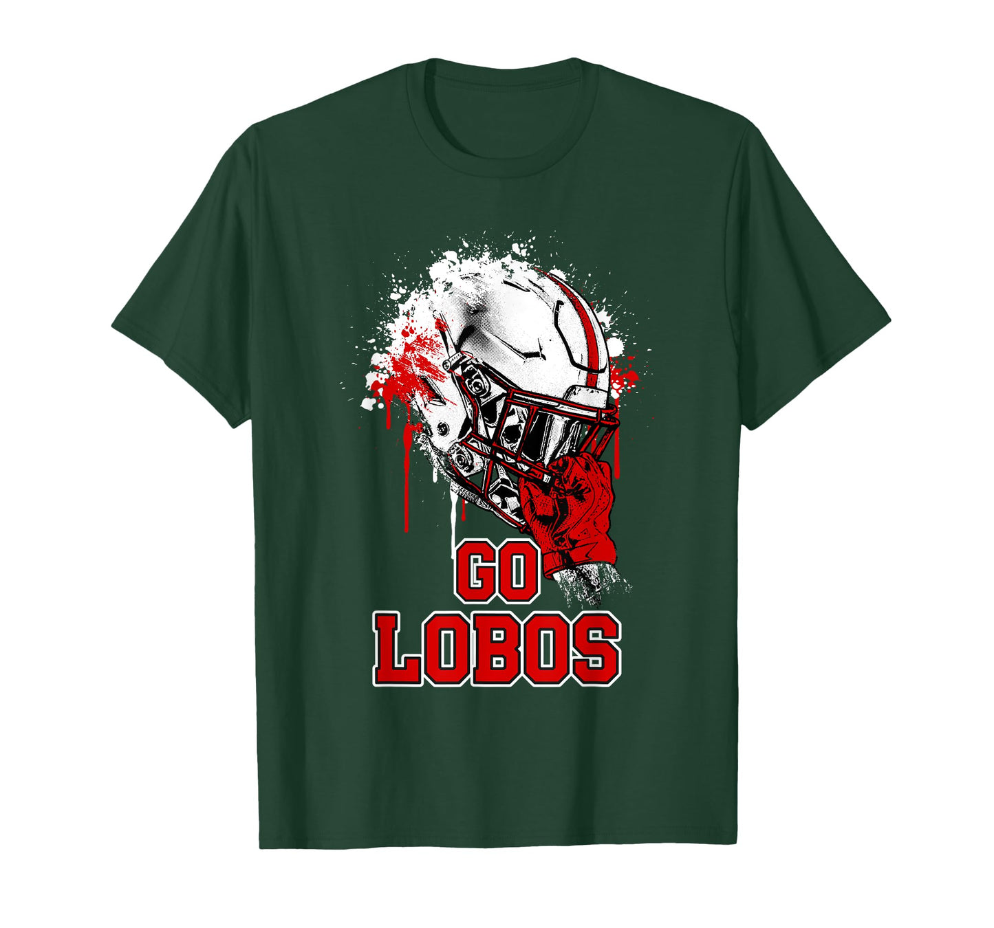 Langham Creek Lobos Rising Helmet GO! T-Shirt