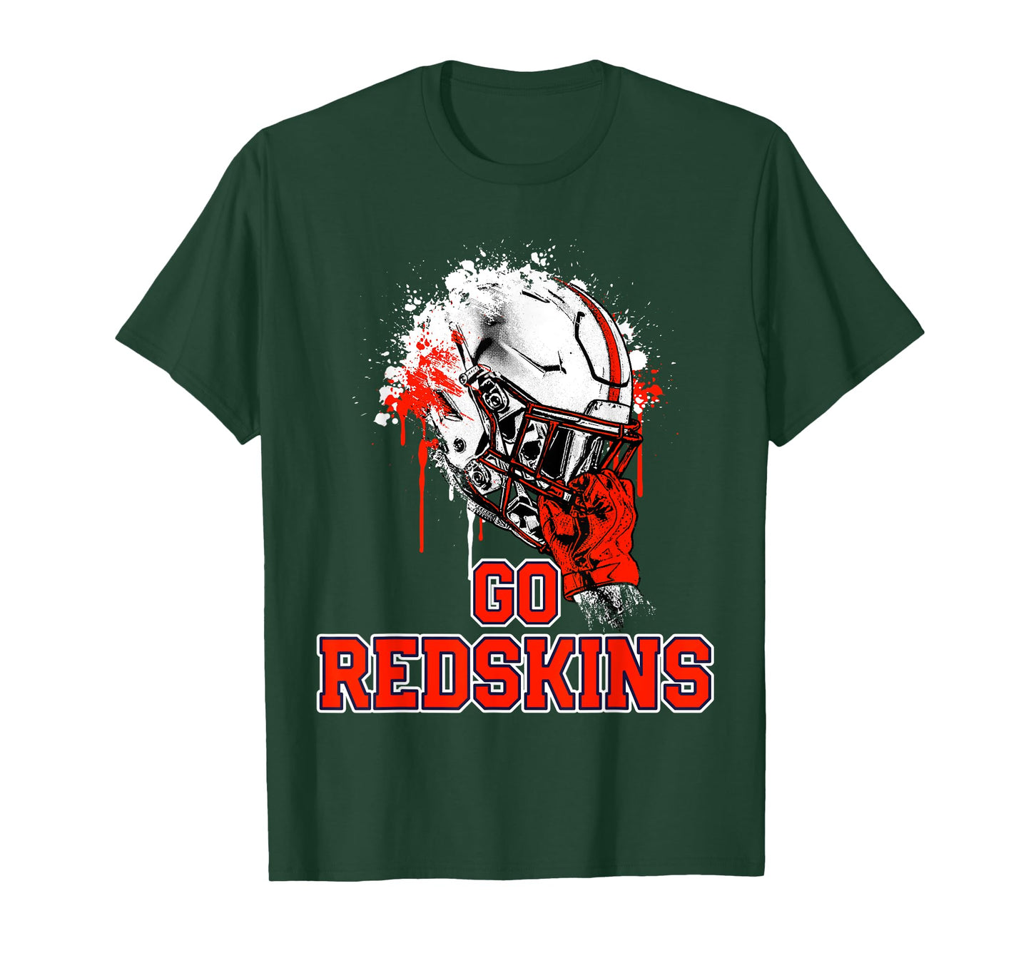 Oneonta Redskins Rising Helmet GO! T-Shirt
