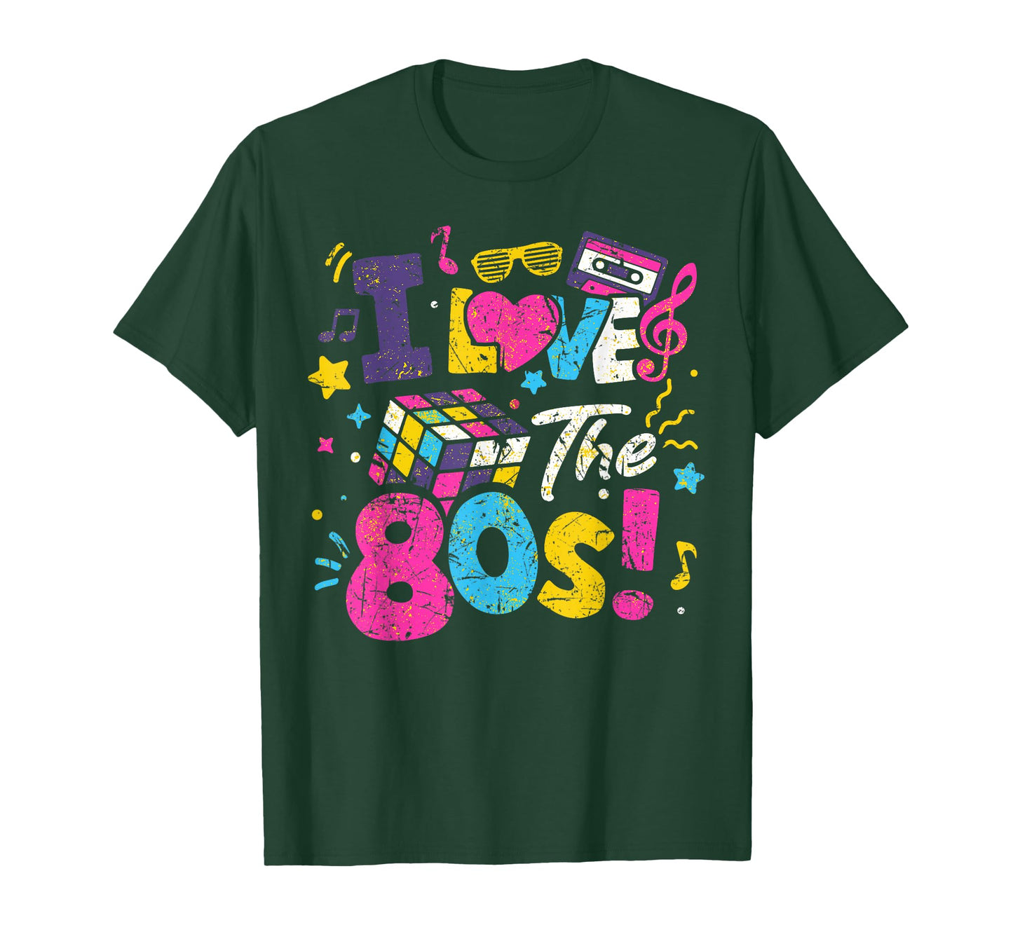 I Love The 80's Eighties Party Retro Costume T-Shirt