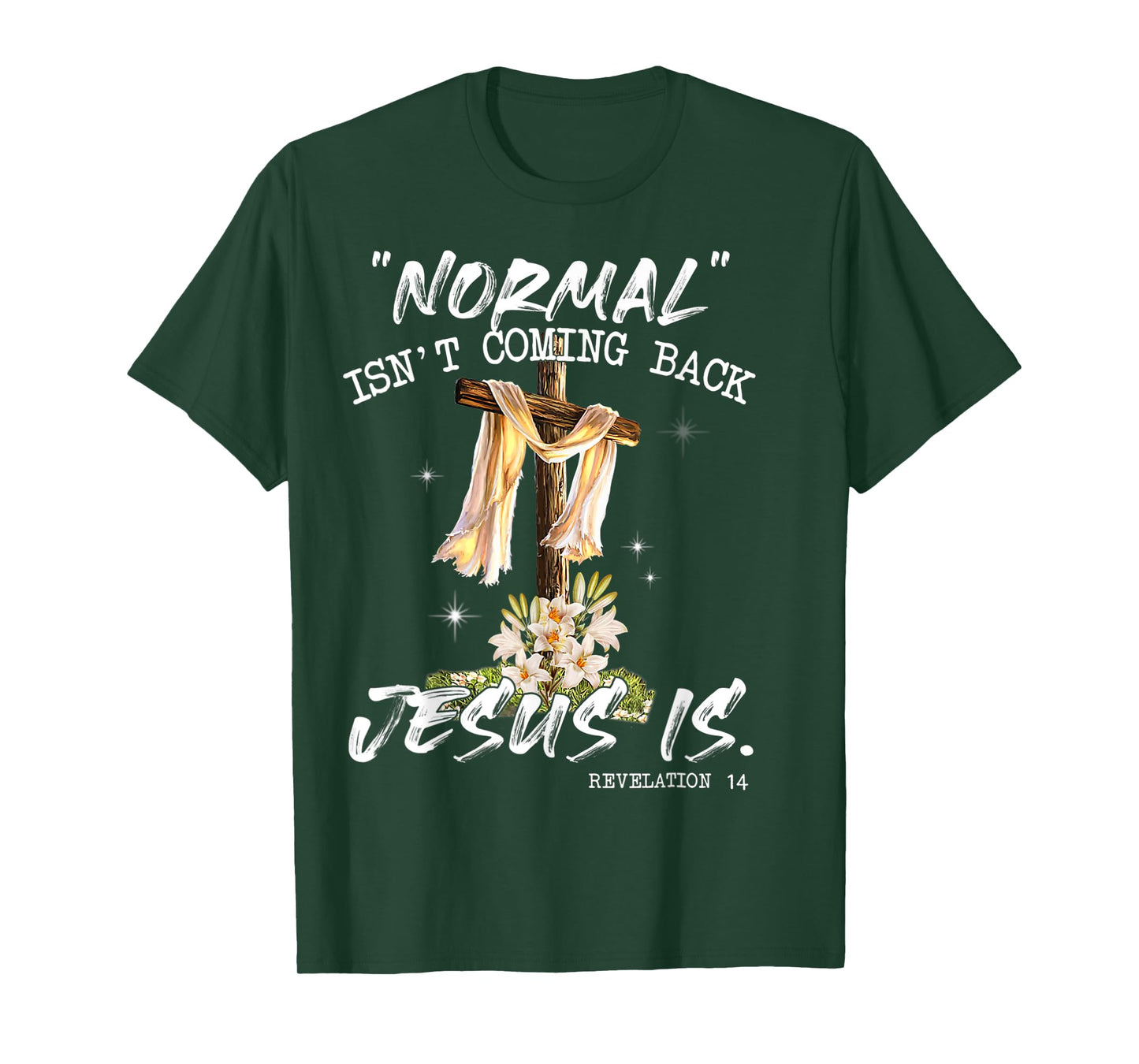 Normal Isn't Coming Back Jesus Is Shirt T Shirt T-Shirt