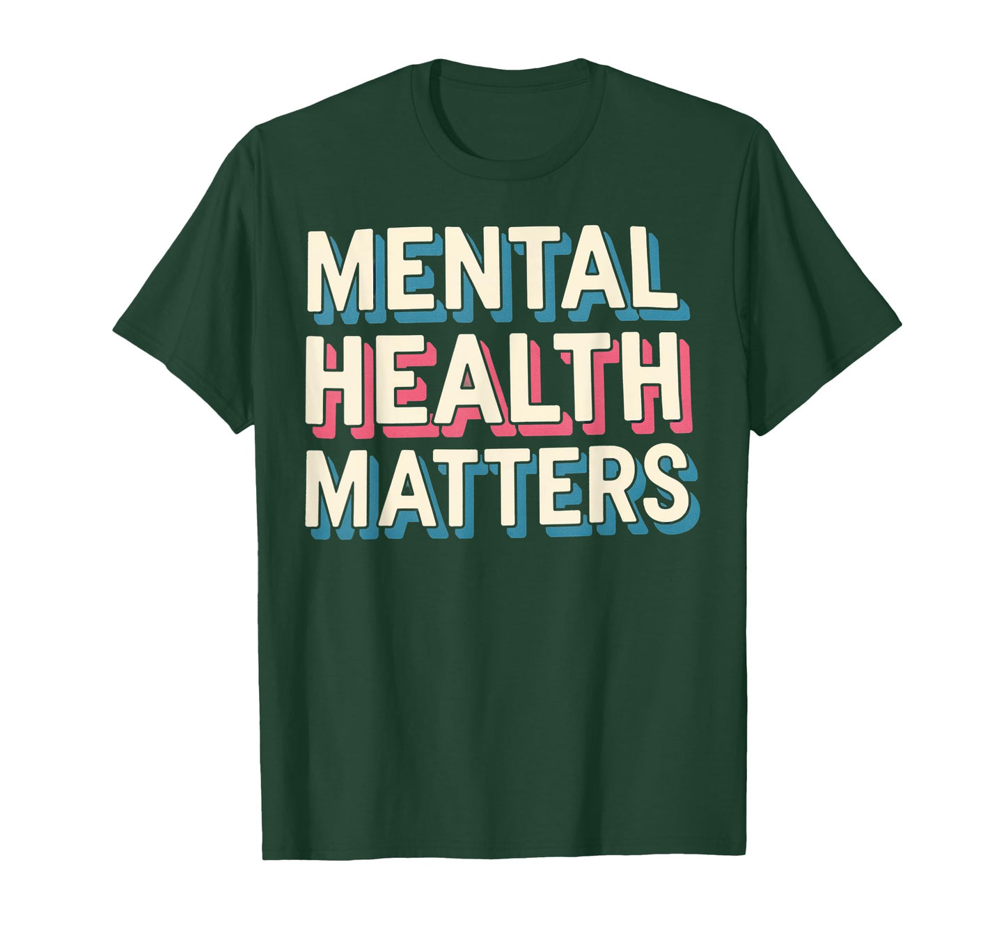 Mental Health Matters Vintage Mental Health Awareness T-Shirt
