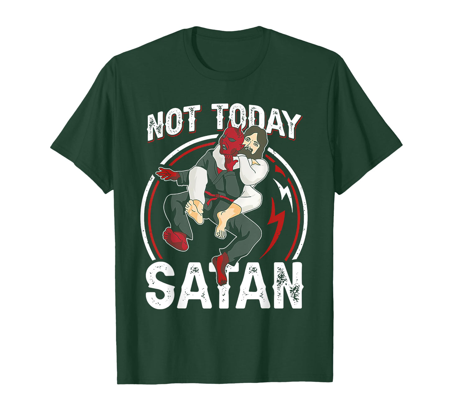 JIU JITSU Not Today Satan T-Shirt