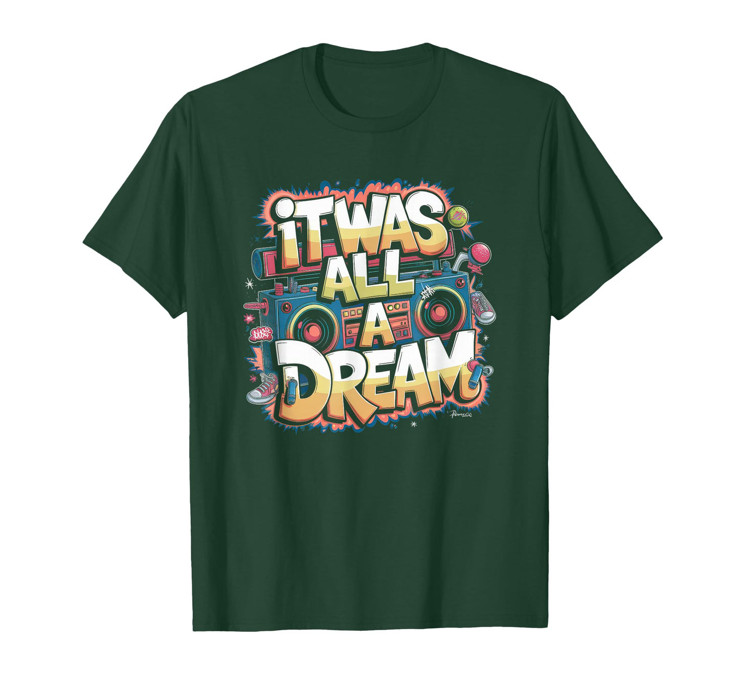It Was A Dream Tshirt Men Women Rap 1990s Music Hip Hop T-Shirt