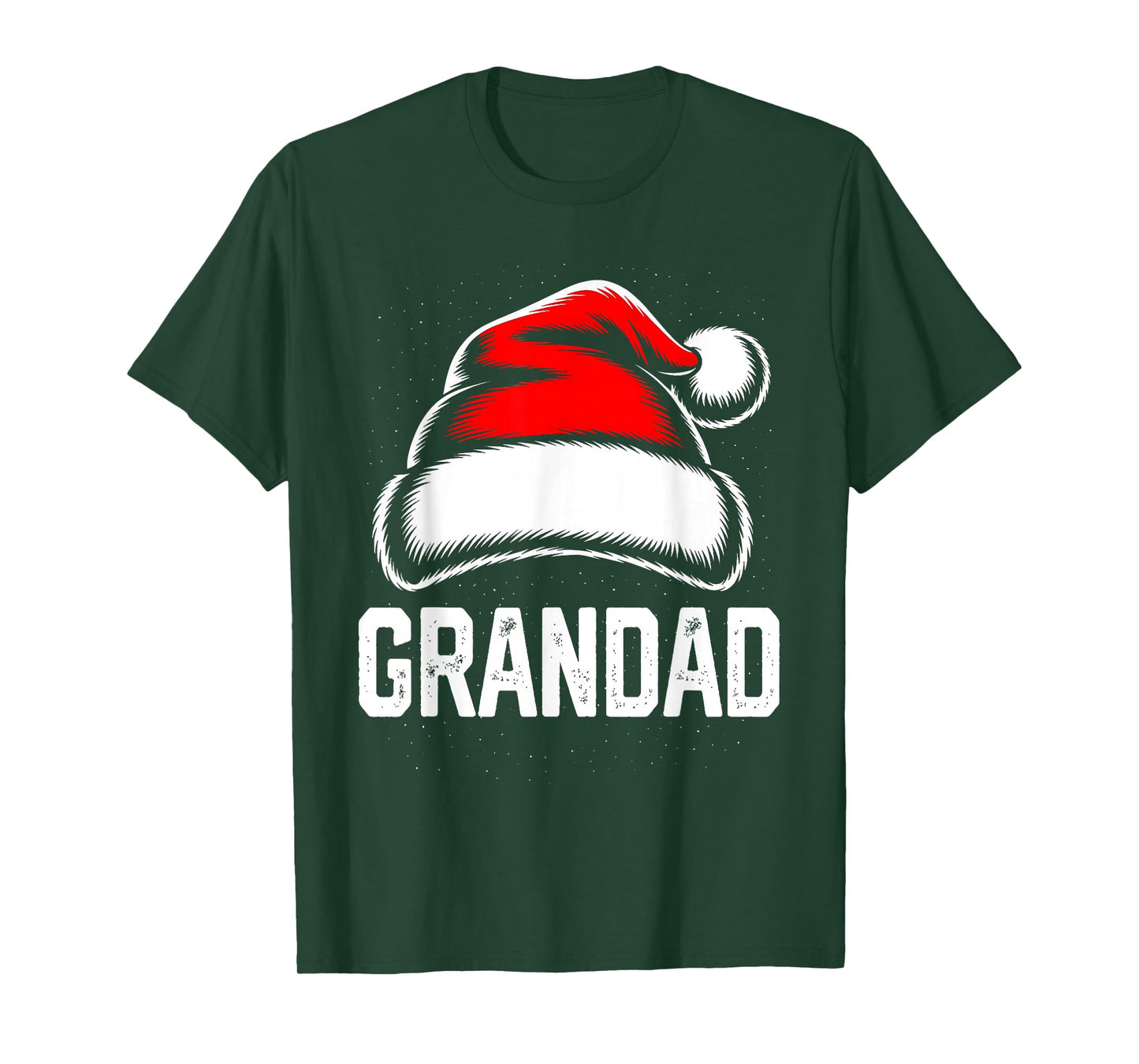 Grandad Santa Christmas Family Matching Pajamas Xmas Squad T-Shirt