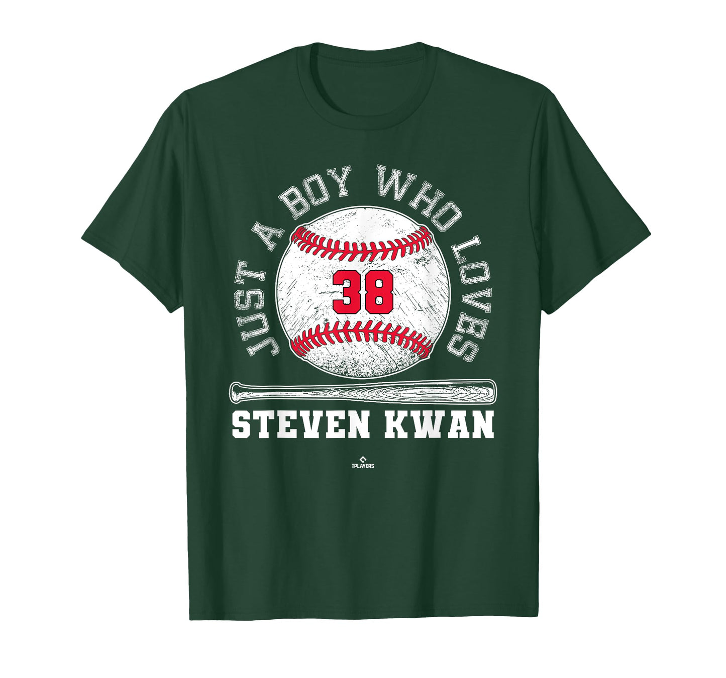 Just A Boy Who Loves Steven Kwan Cleveland Baseball MLBPA T-Shirt