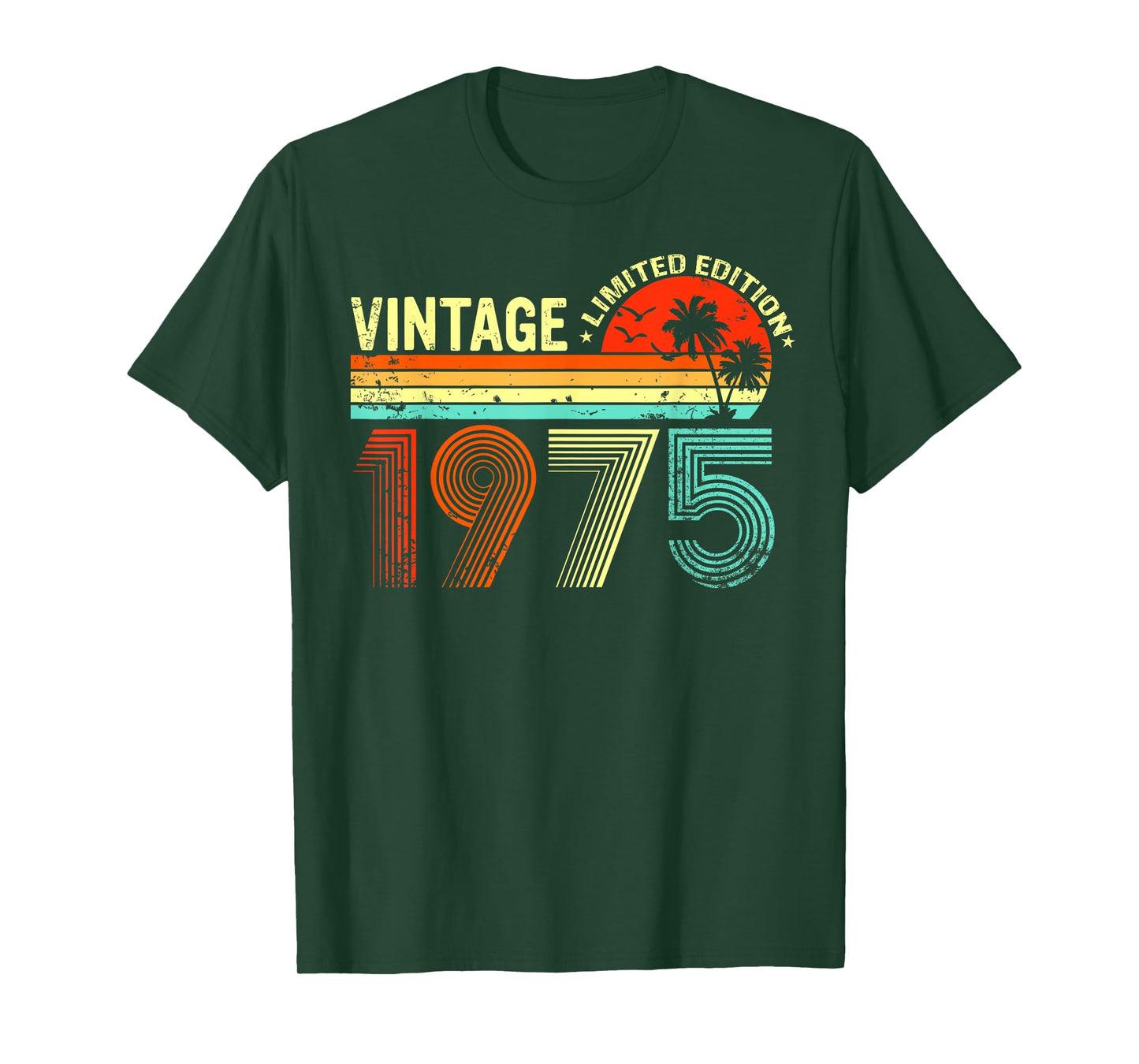Vintage 1975 Limited Edition 50 Year Old Gifts 50th Birthday T-Shirt