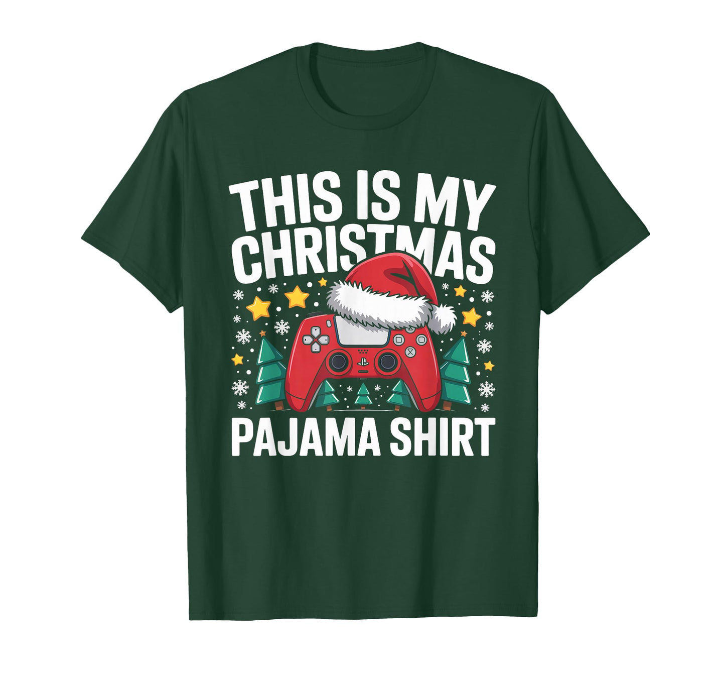 This is My Christmas Pajama Gamer Video Game Boys Kids T-Shirt