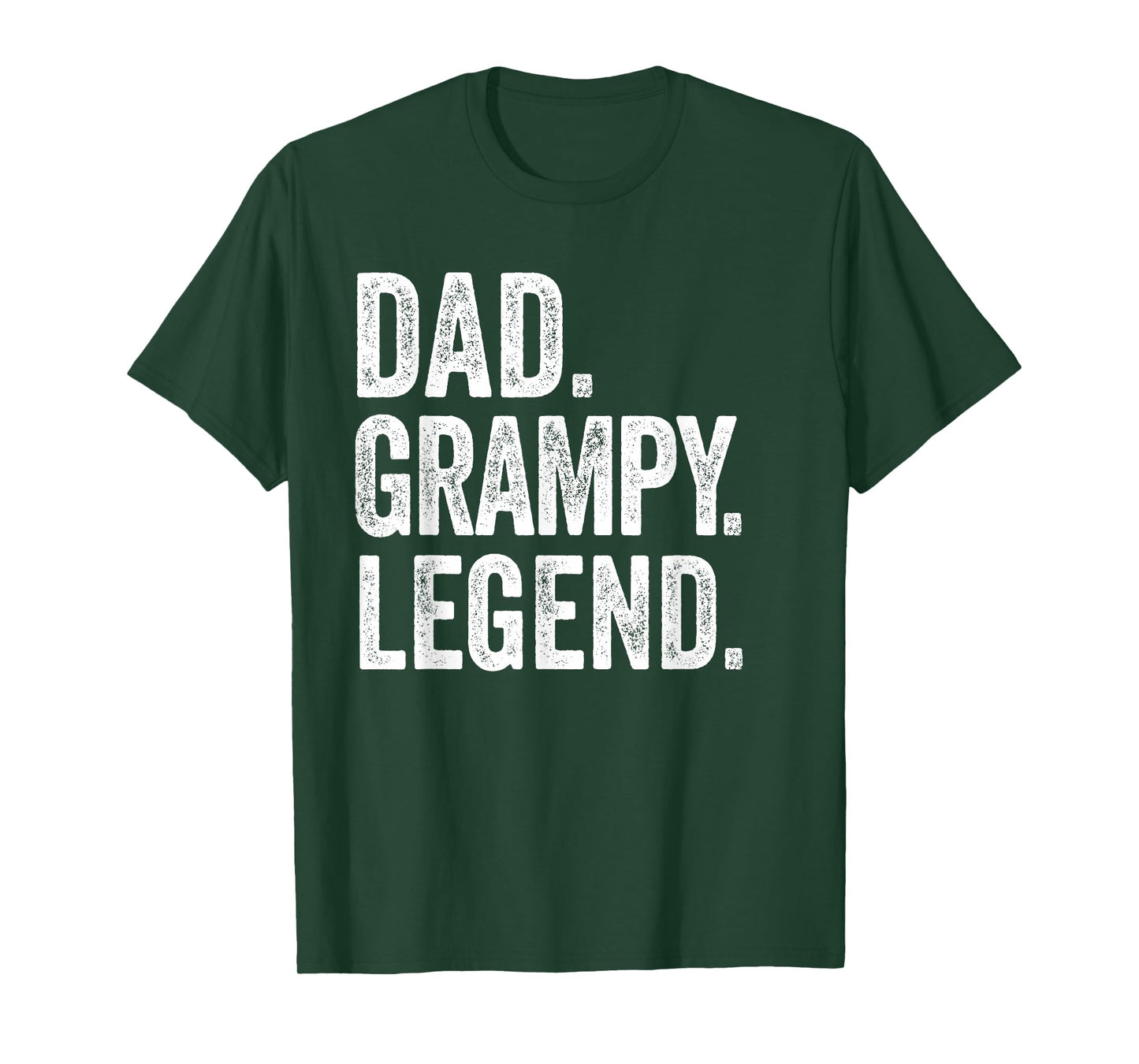 Dad Grampy Legend - Vintage Distressed Bold Grampy Graphic T-Shirt