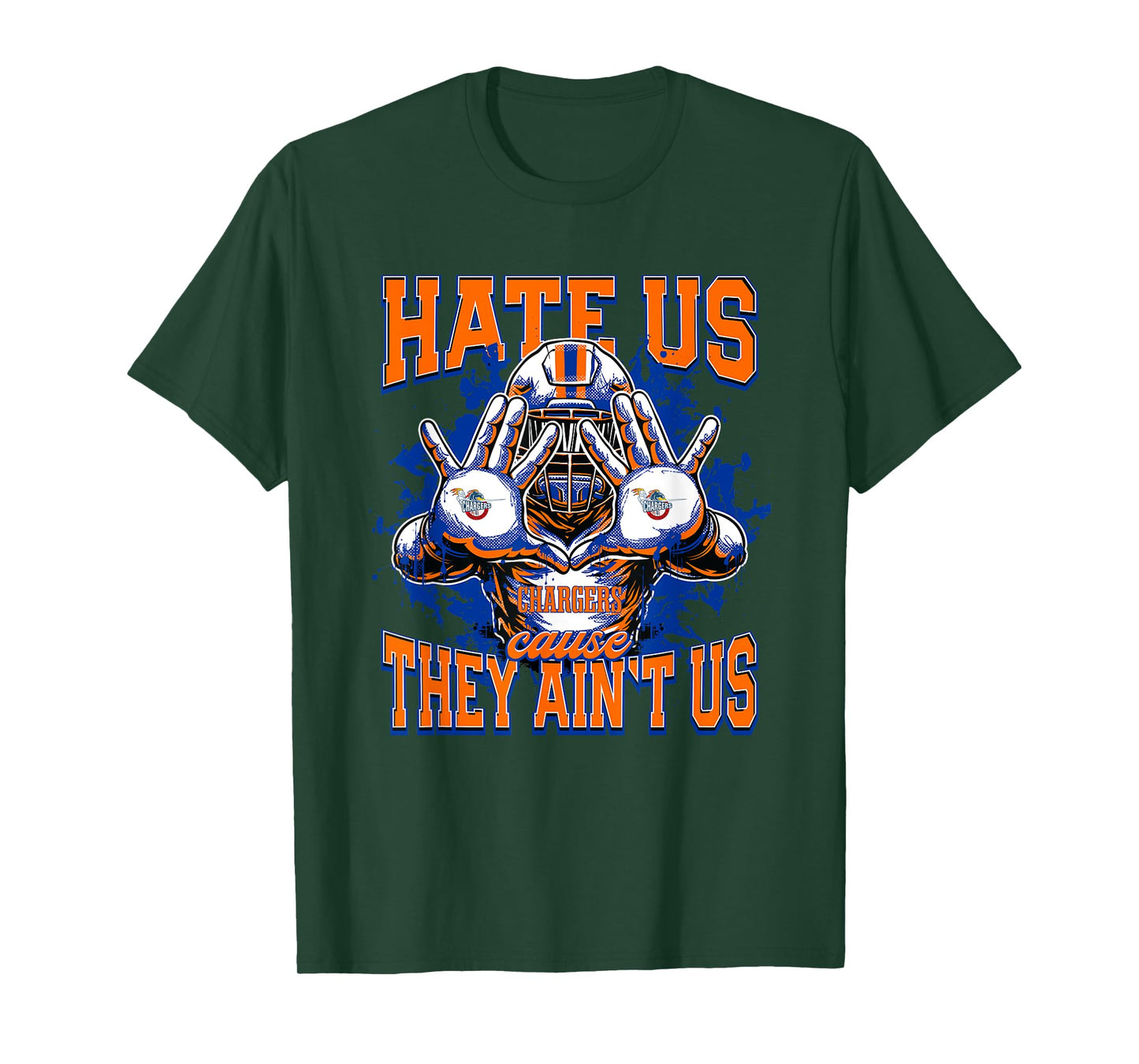 Southaven Chargers Logo Hate Us Cause They Ain't HS T-Shirt