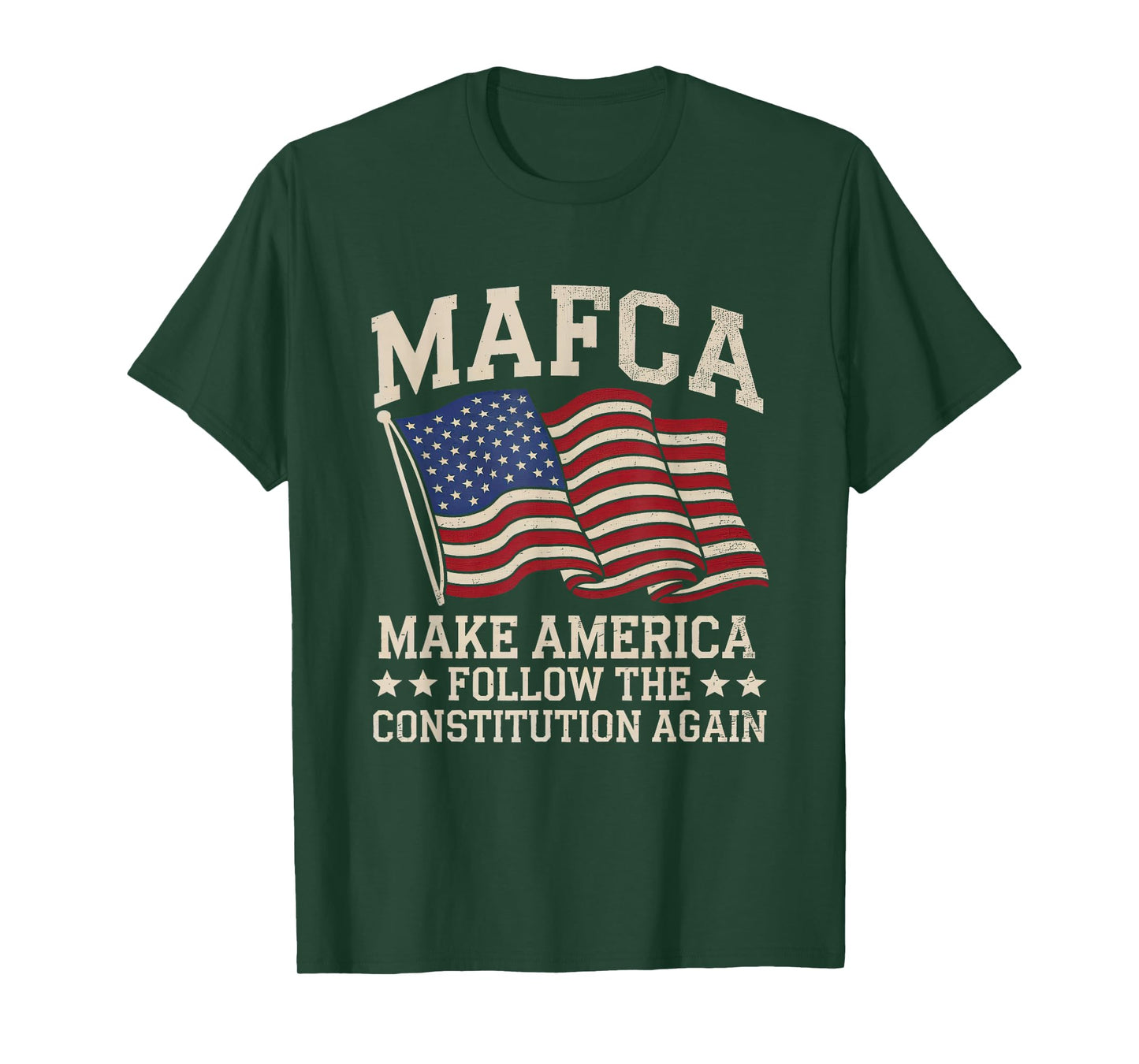 MAFCA Make America Follow the Constitution Again T-Shirt
