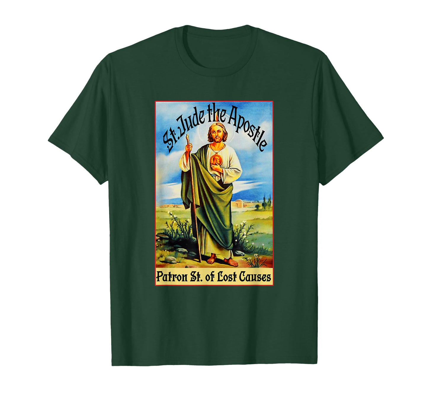St. Jude the Apostle of Jesus Lost Causes Patron Saint Tee T-Shirt
