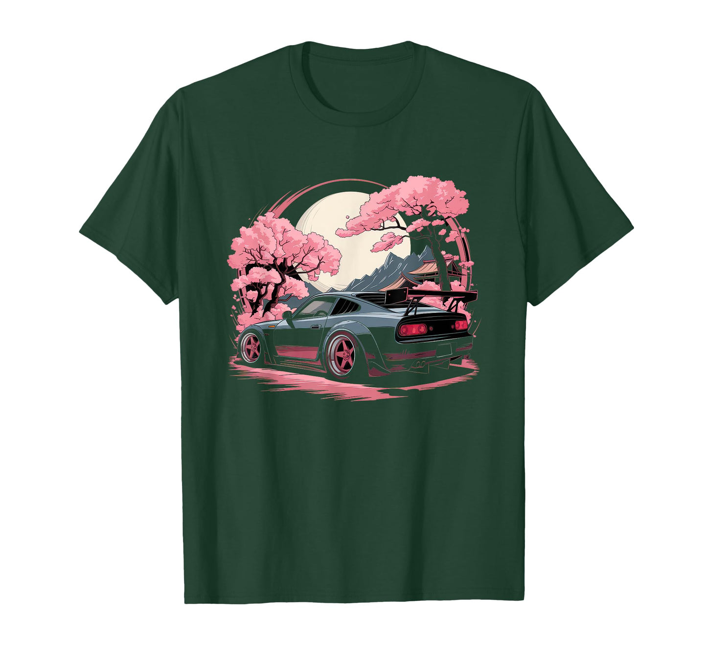 Japanese Car Tshirt Men JDM Japan Street Racing Streetwear T-Shirt
