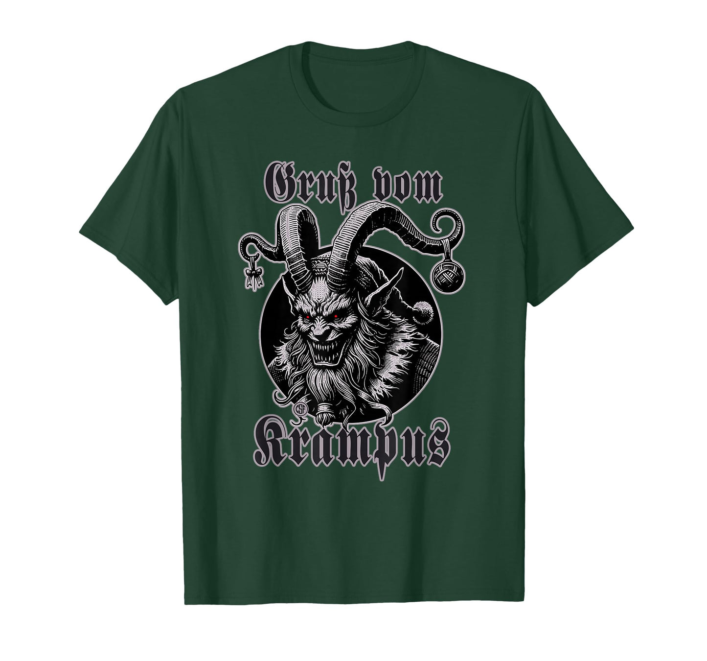 Greeting from Krampus Christmas Legend Figure T-Shirt