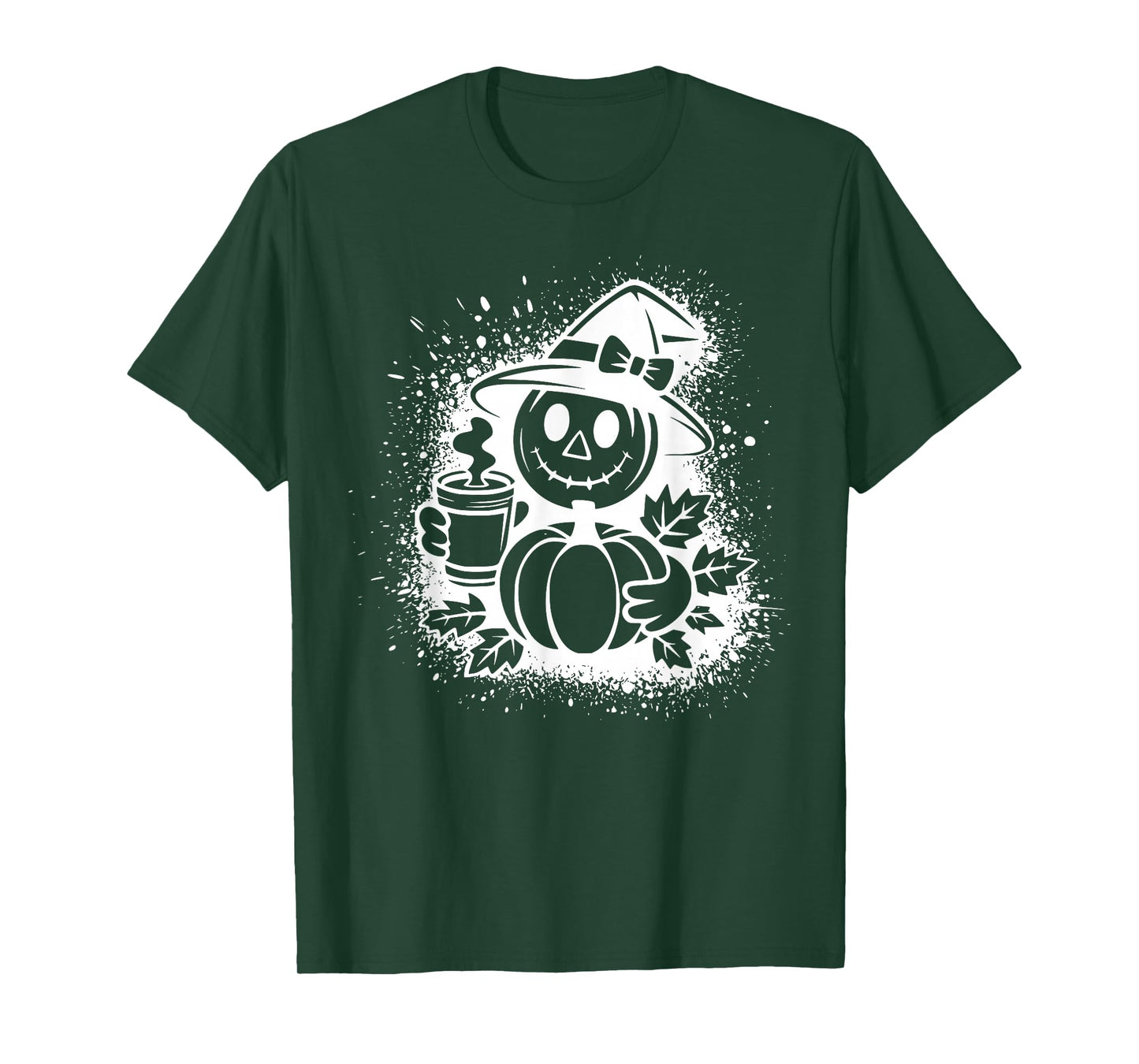 Pumpkin Scarecrow Cool Halloween T-Shirt