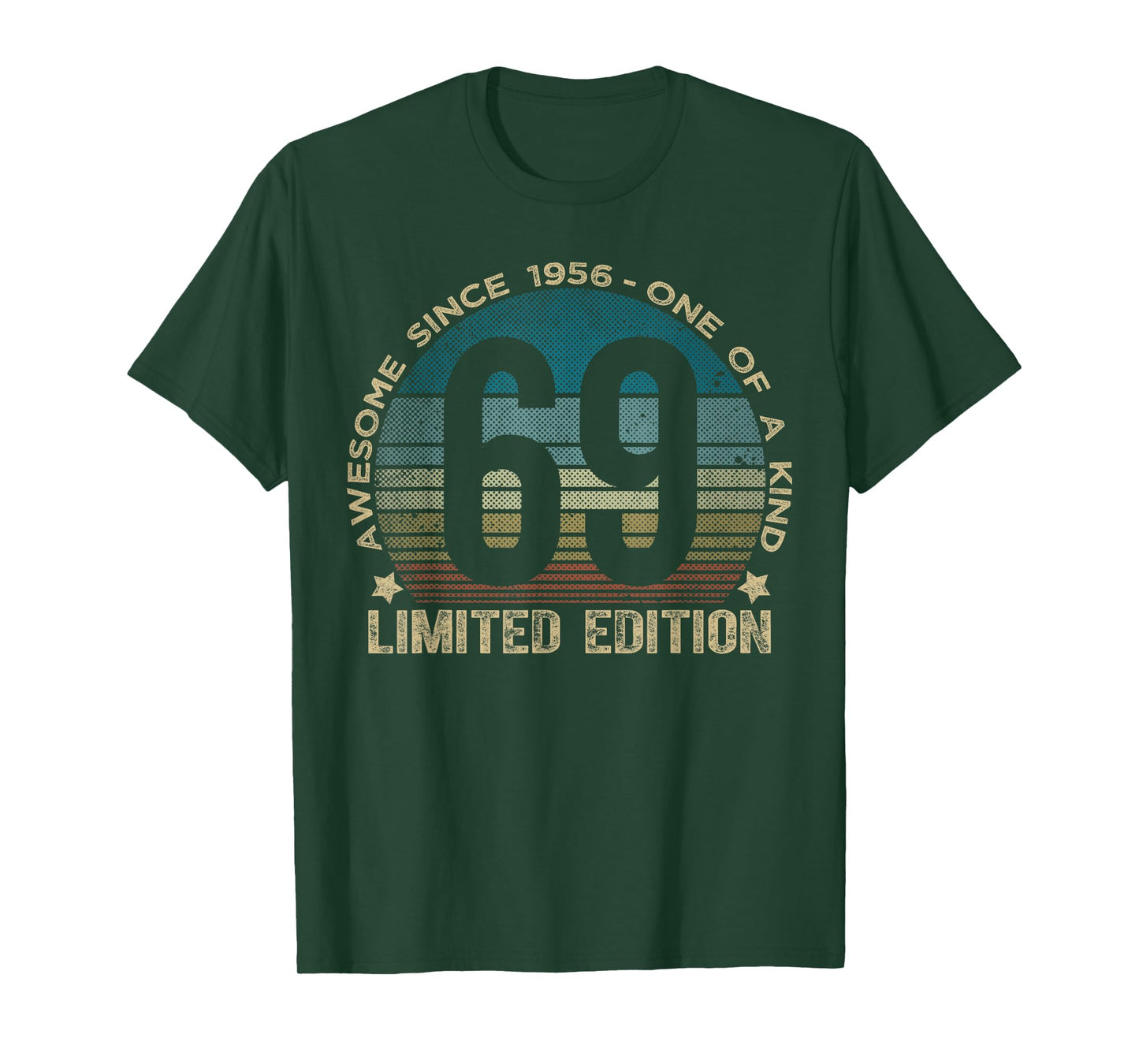 69 Year Old Gifts Vintage 1956 Limited Edition 69th Birthday T-Shirt