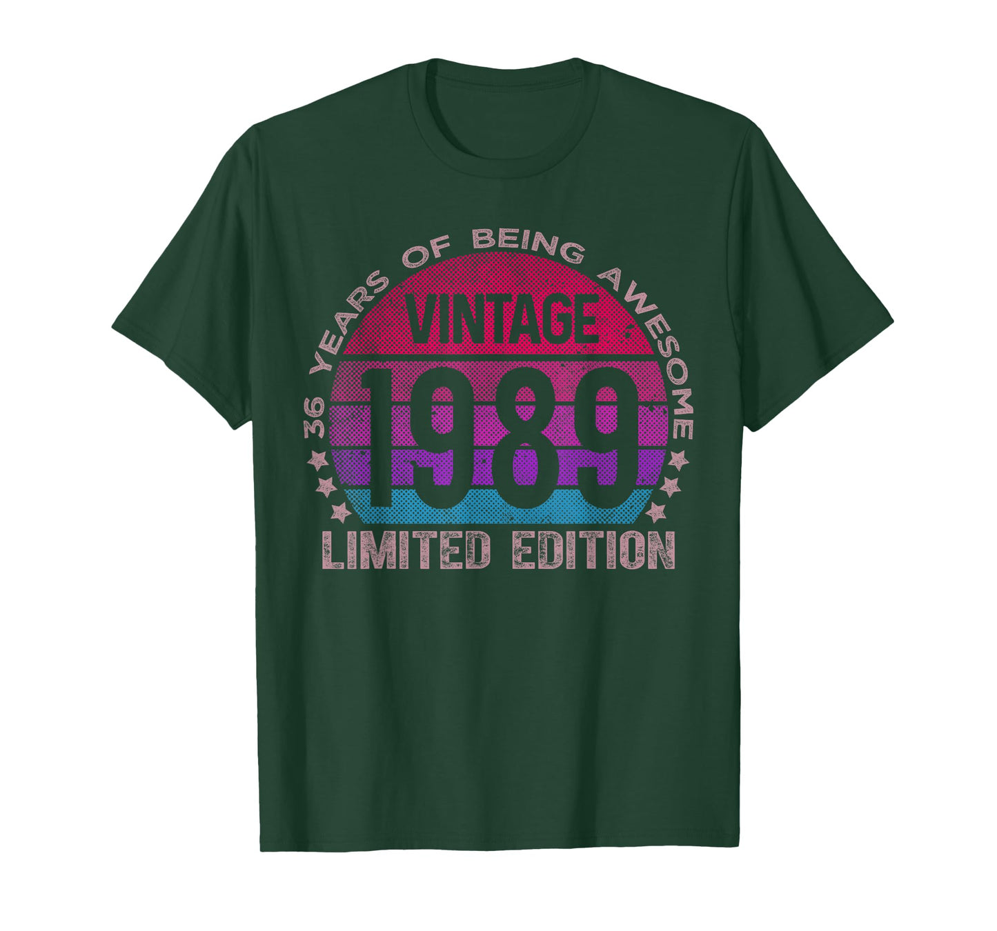 36 Year Old Gifts Limited Edition 36th Birthday Women T-Shirt