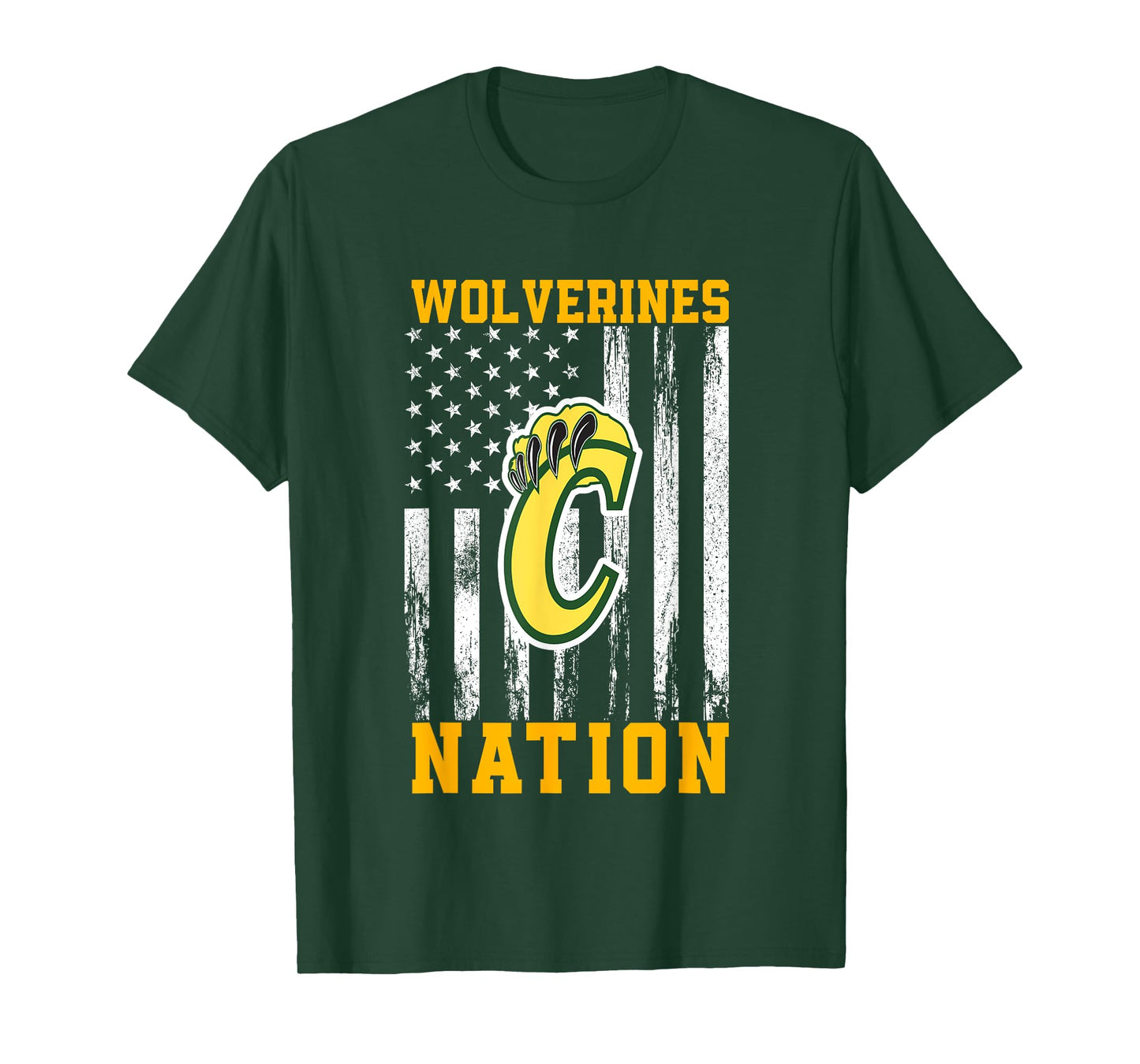Carver Wolverines Logo Nation HS T-Shirt