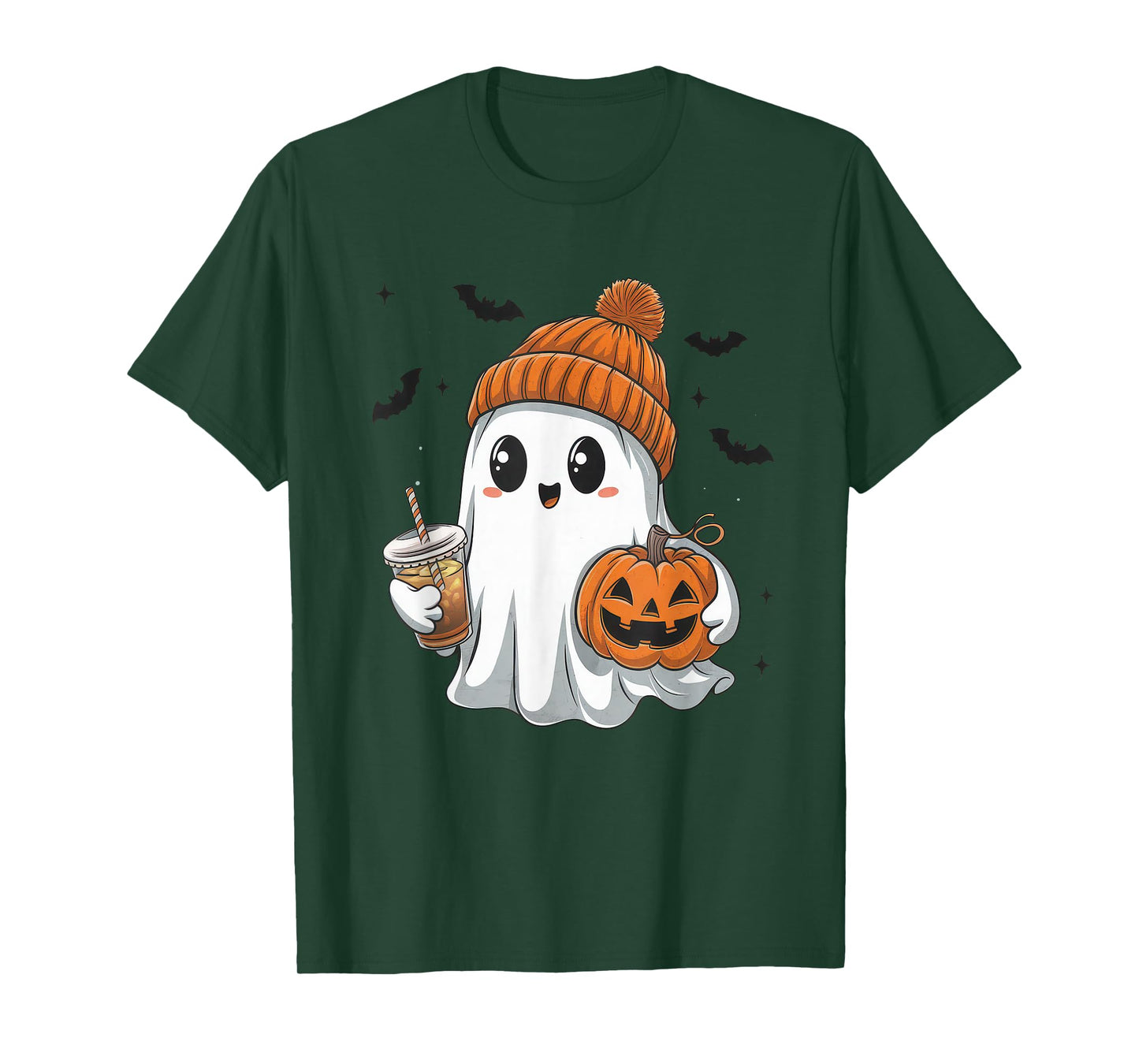 Halloween Tshirt Women Men Skeleton Witch Monster Party T-Shirt