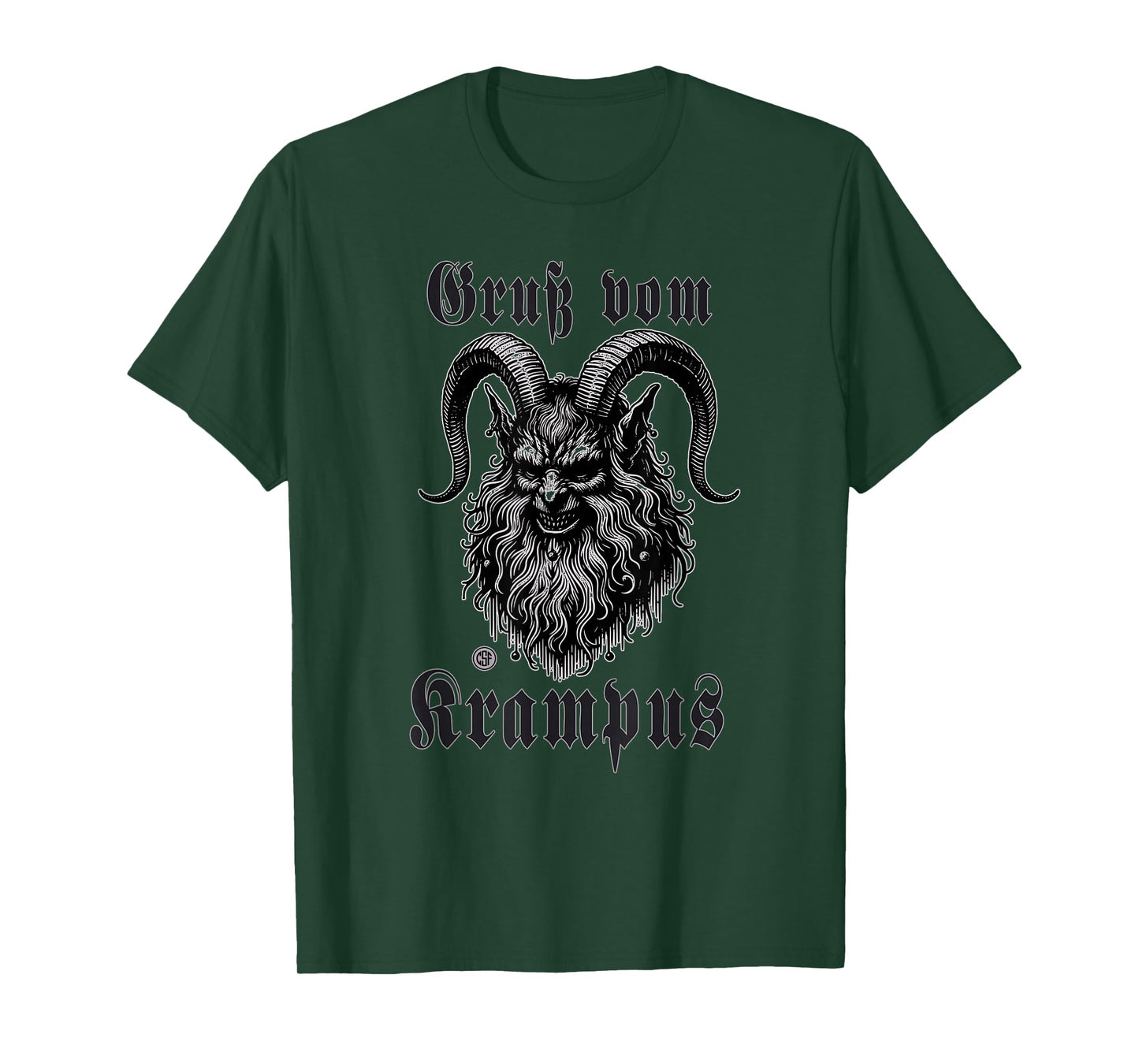 Greeting from Krampus Christmas Legend Figure T-Shirt