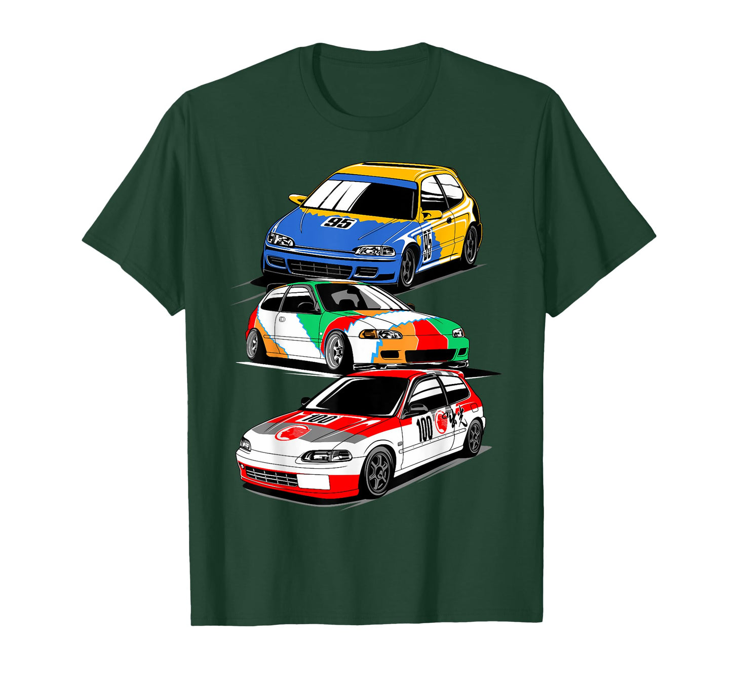 Civic eg 6 jdm legend Japanese racing car T-Shirt