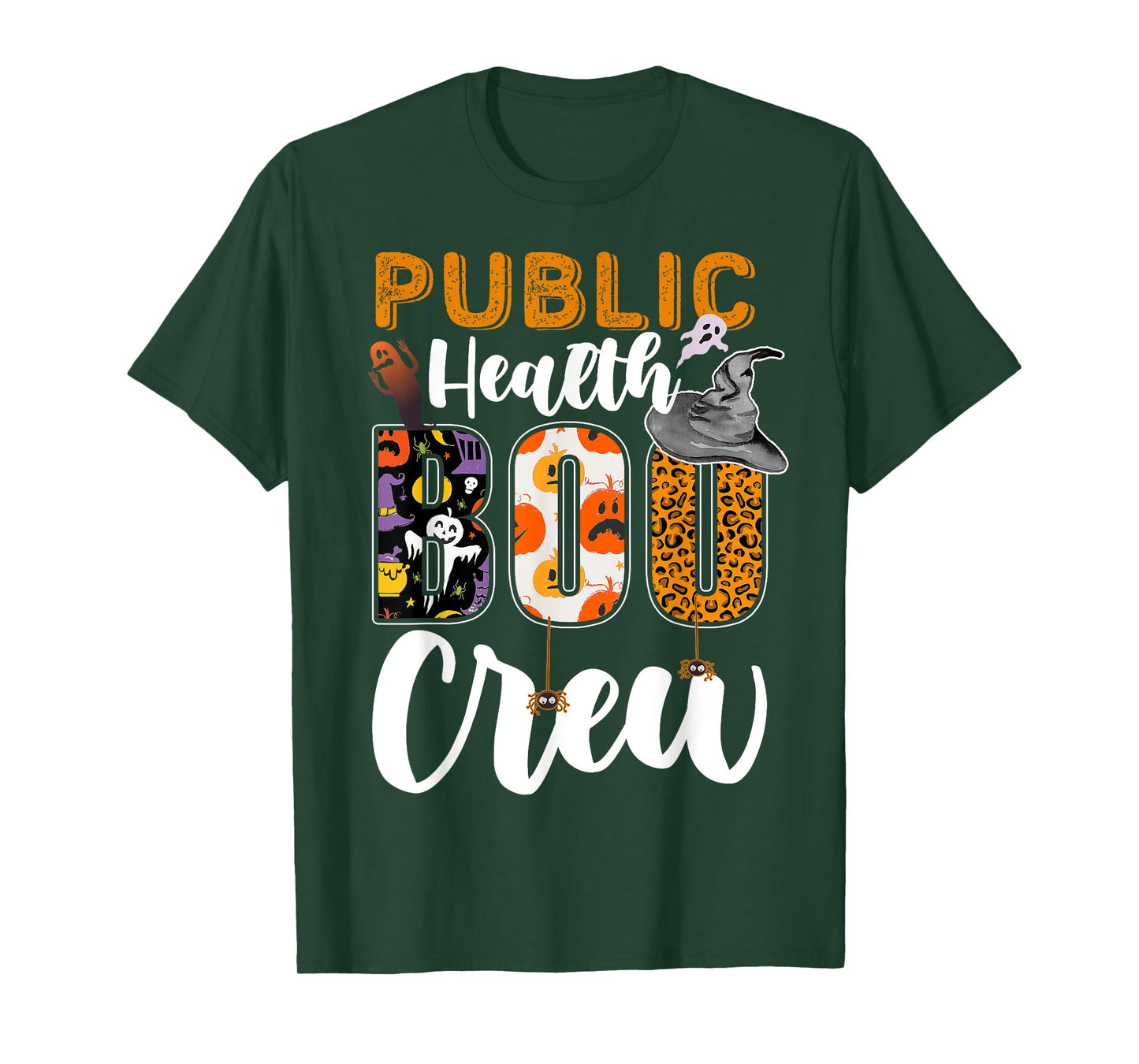 Public Health Boo Crew Halloween Matching Nurse T-Shirt