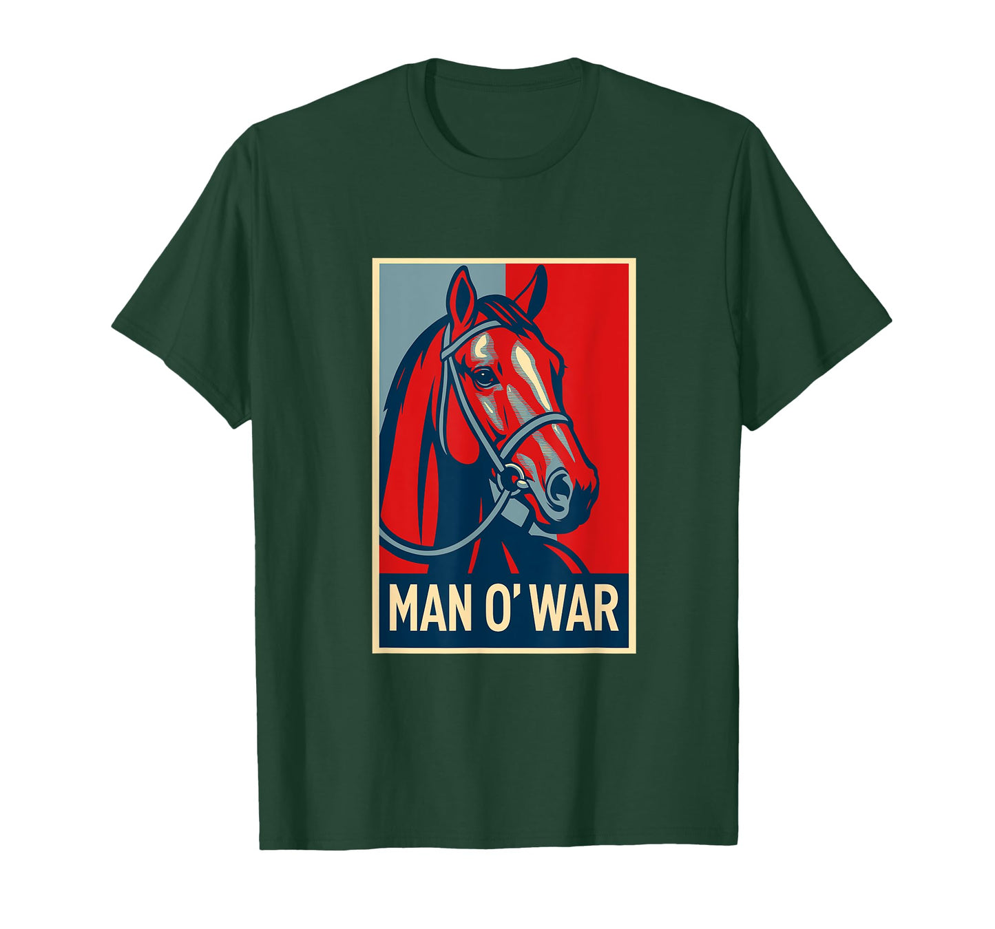 Man O' War Horse, Horse Racing, Del Mar, Santa Anita, Horses T-Shirt
