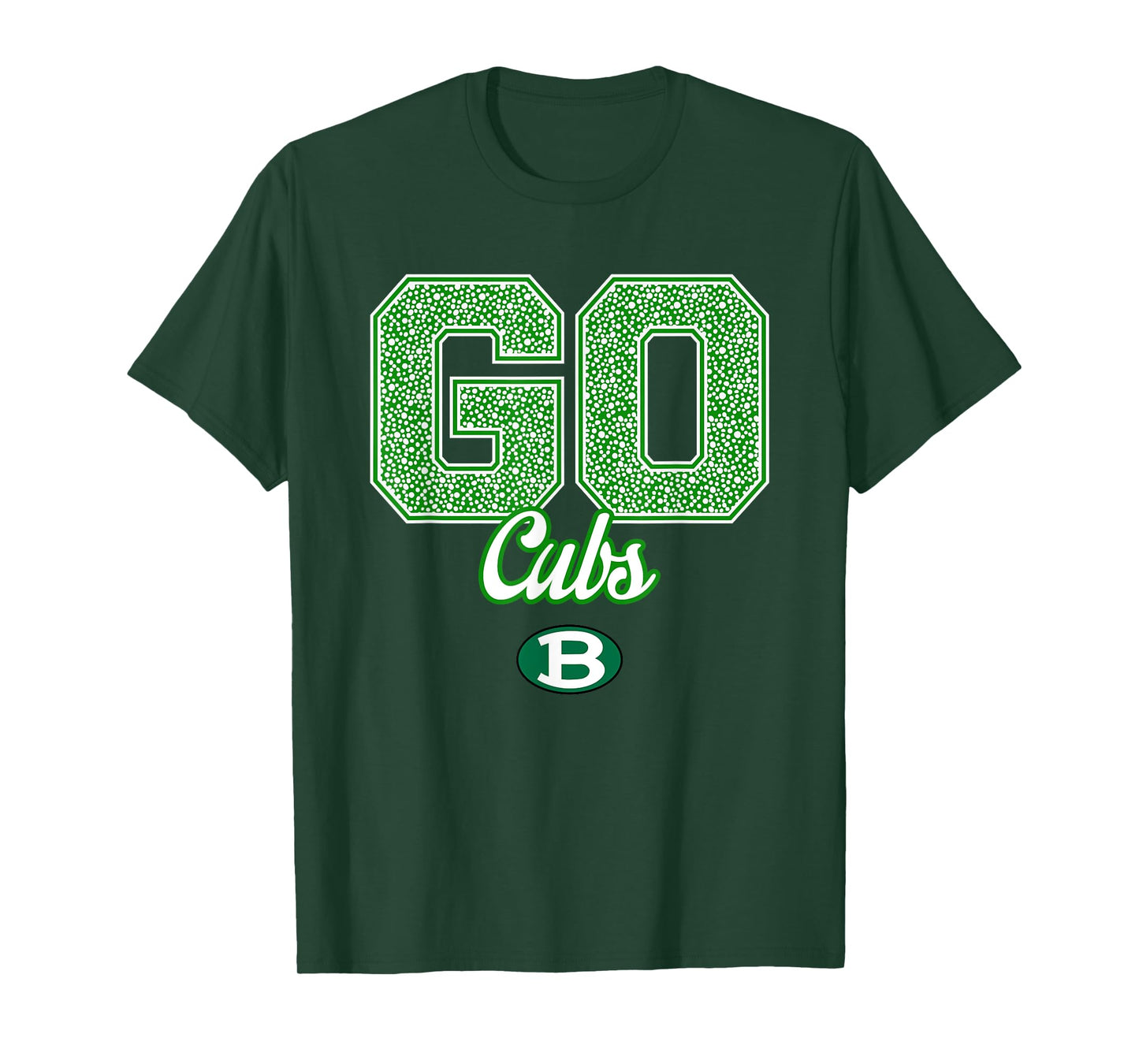 Brenham Cubs Logo GO! School Pride HS T-Shirt