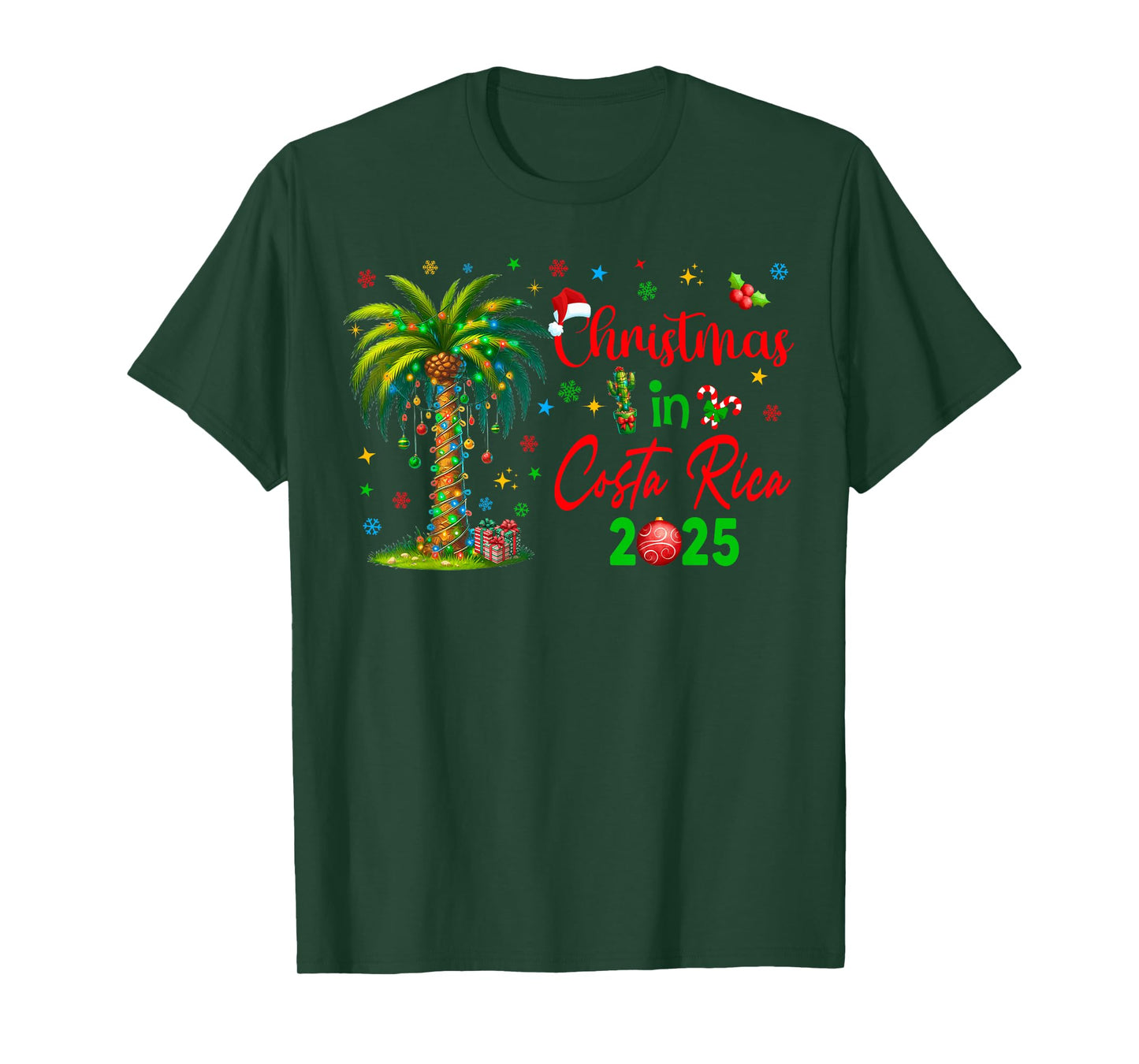 Costa Rica Cancun Cabo Christmas Trip Outfit T-Shirt