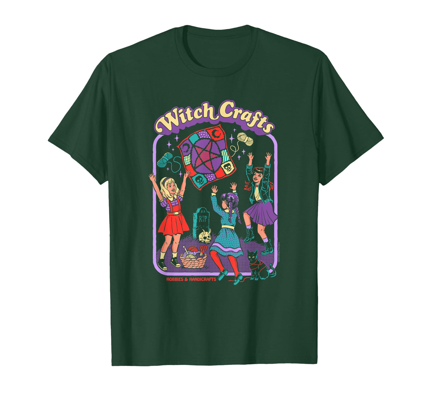 Steven Rhodes Witch Crafts Hobbies & Handicrafts Dark Humor T-Shirt