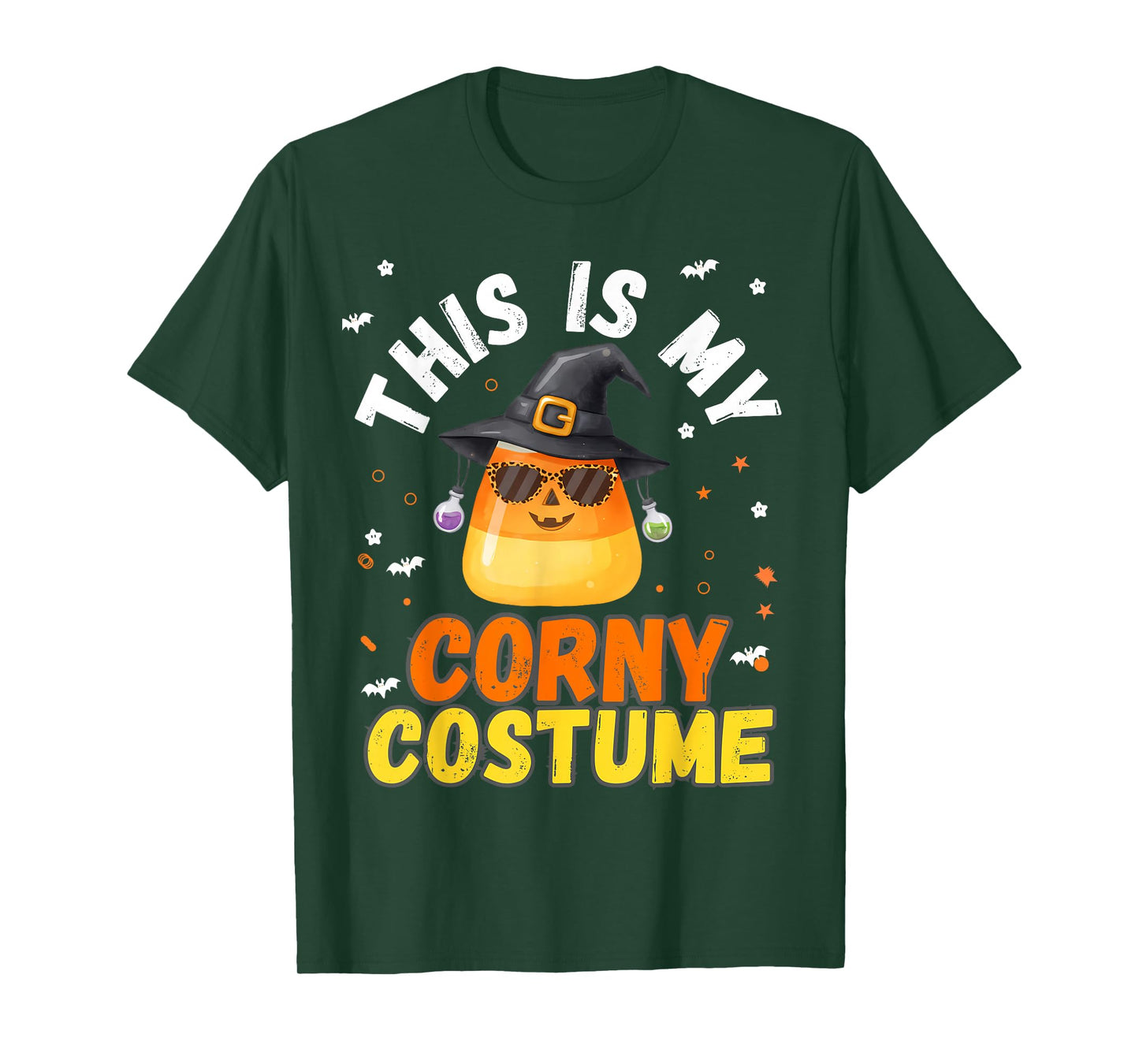 Halloween Witch Candy Corn This is My Corny Costume Party T-Shirt