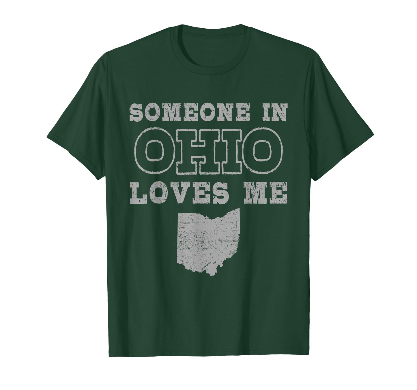 Someone In Ohio Loves Me Vintage US State T-Shirt