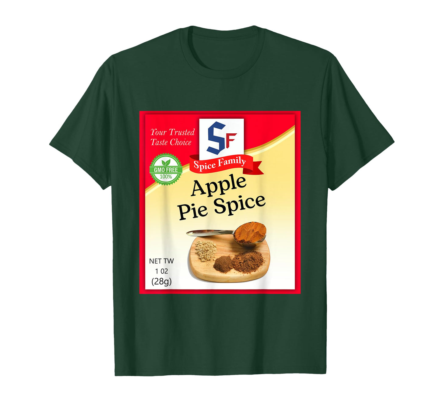 Apple Pie Spice Condiment Holiday Spice Group Costumes T-Shirt