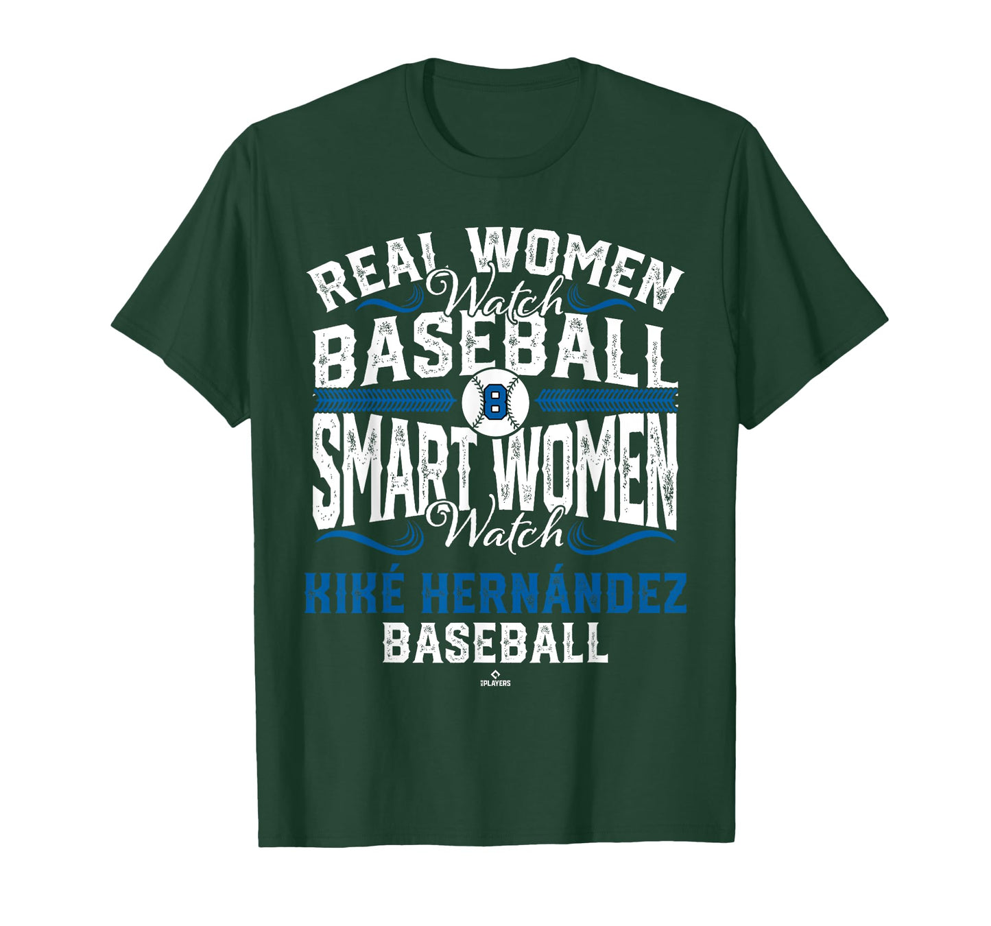 Smart Women Watch Kiké Hernández Los Angeles Baseball MLBPA T-Shirt