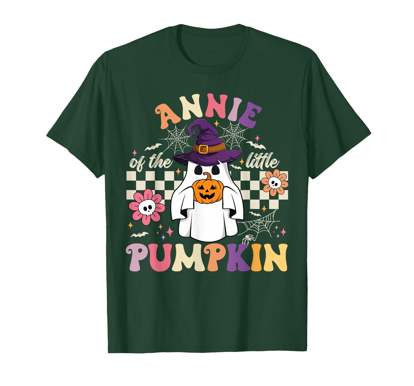 Annie of The Little Pumpkin Halloween Spooky Ghost T-Shirt