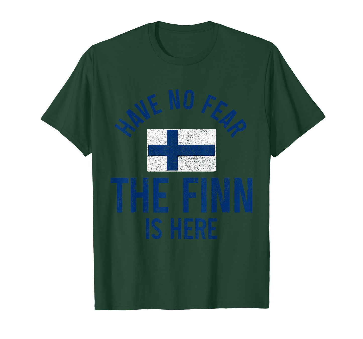 The Finn Is Here Funny Finnish Roots Finland Sisu Suomi T-Shirt