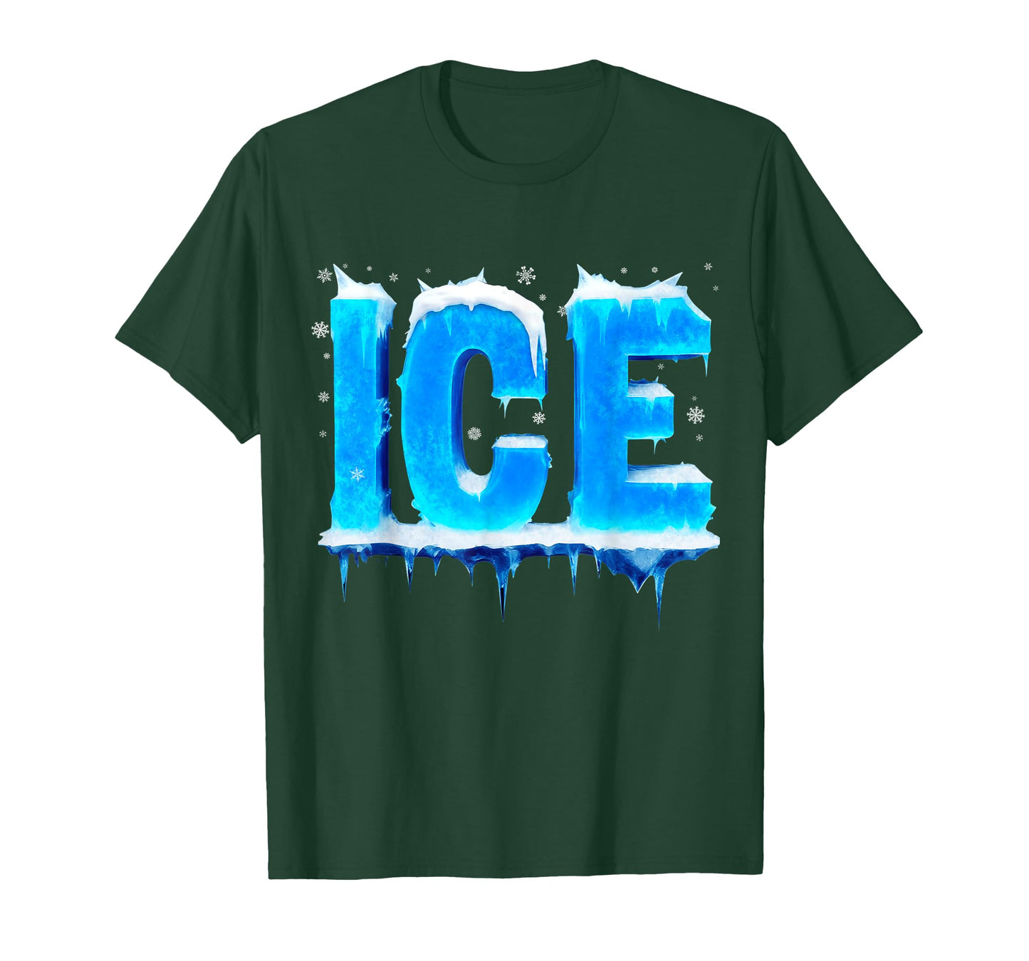 Ice Shirt Adult Kids Men Women Fire And Ice Costume T-Shirt
