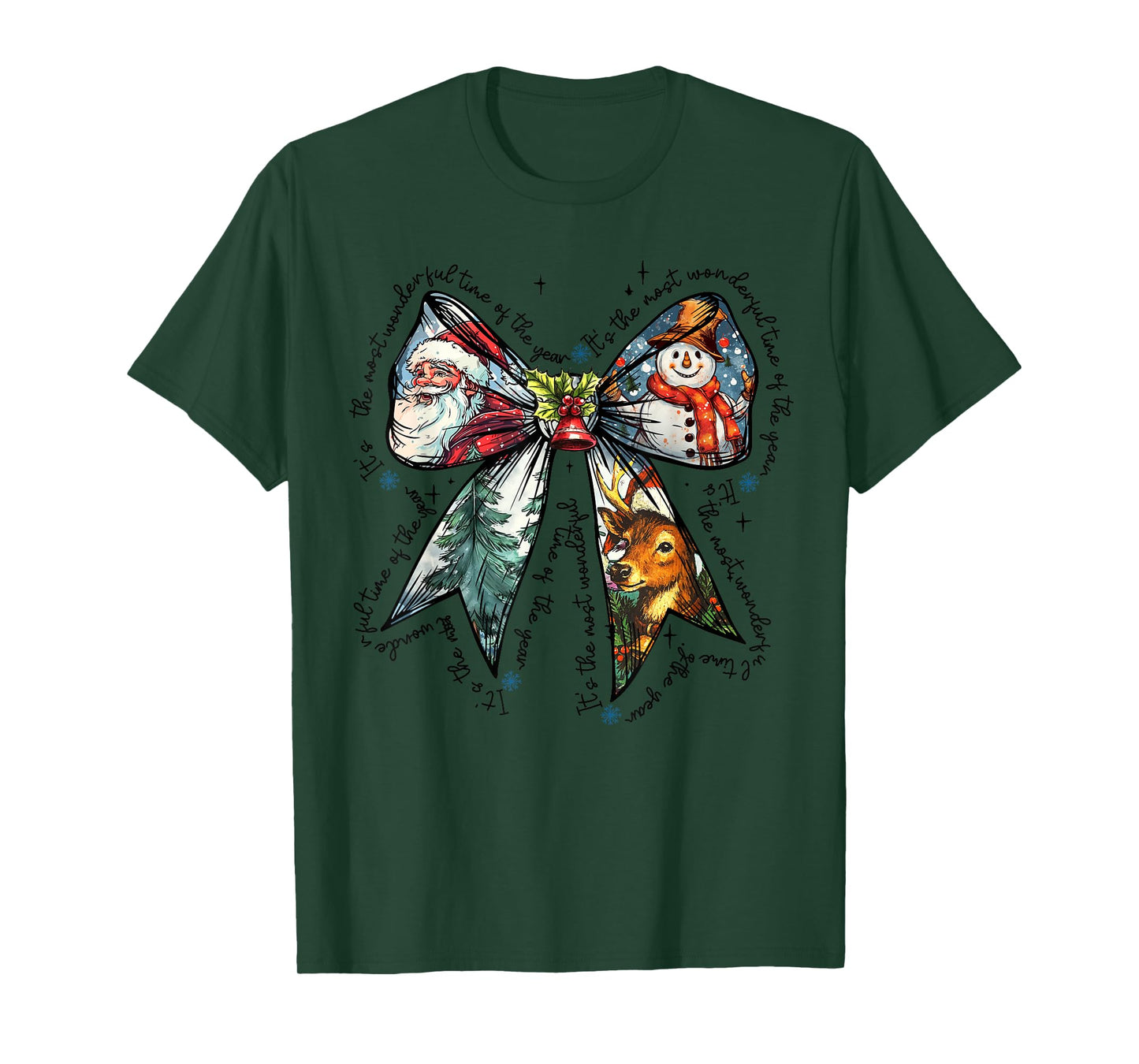 It's The Most Wonderful Time of The Year Santa Christmas T-Shirt