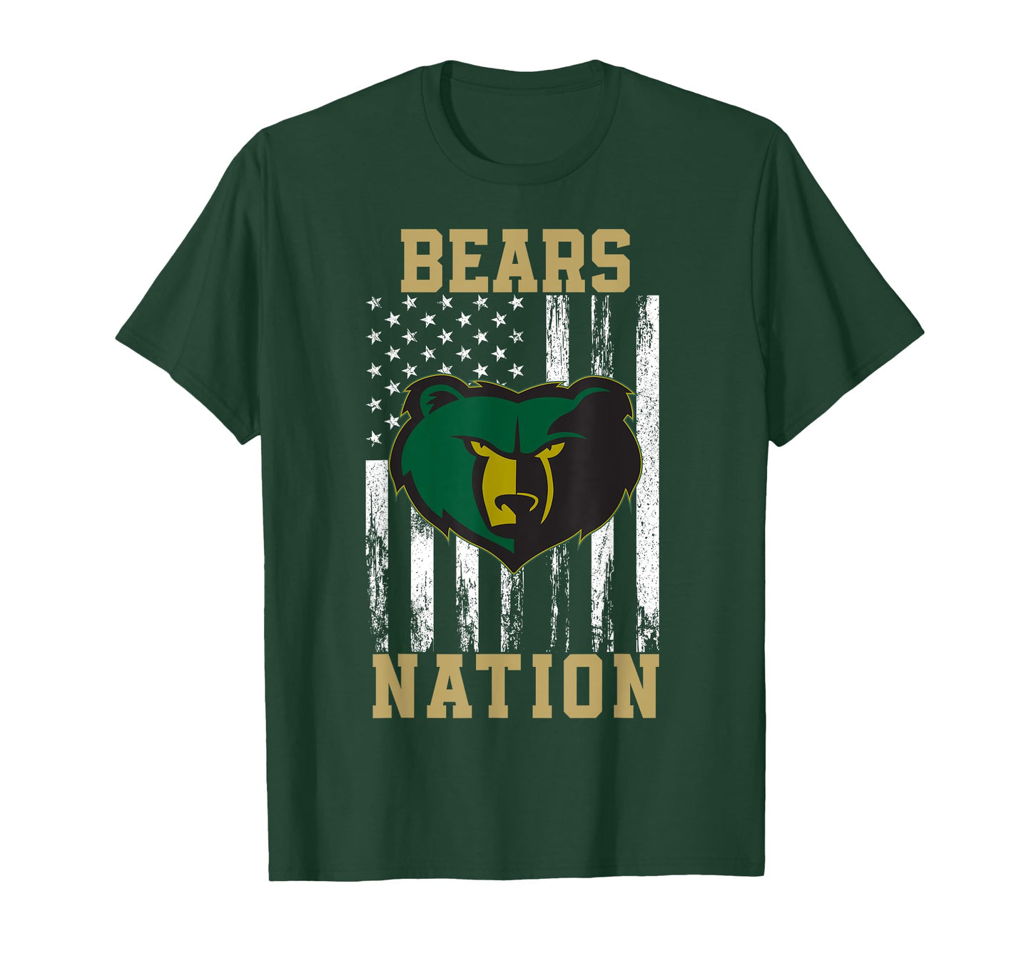 Basha Bears Logo Nation HS T-Shirt