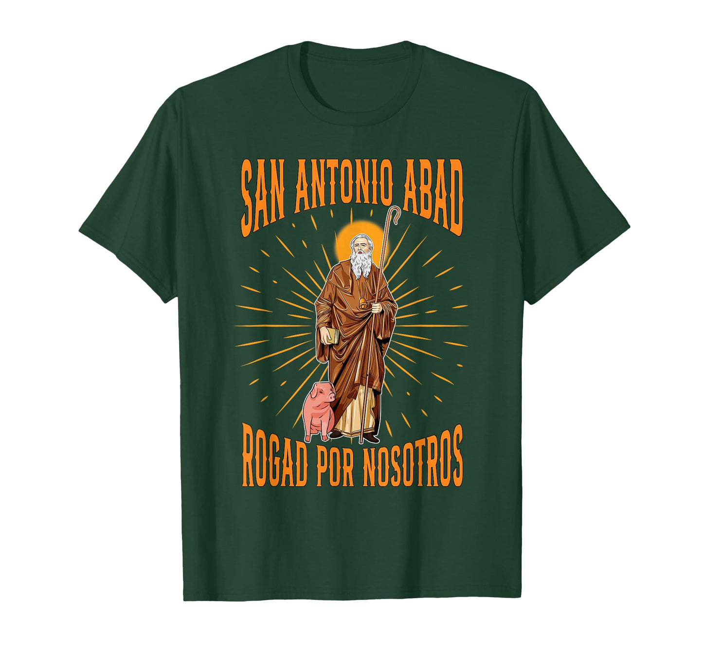 San Antonio Abad rogad por nosotros T-Shirt
