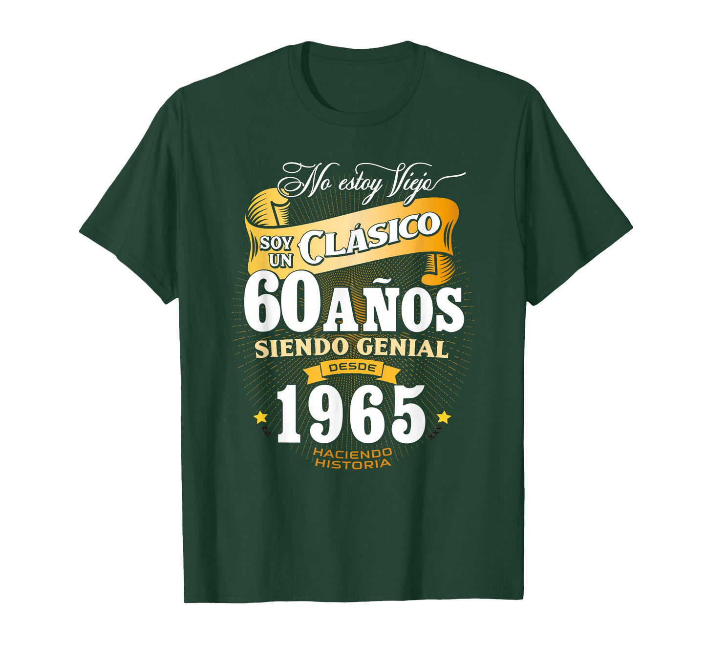 60th Birthday gift for Men in Spanish Regalo cumpleanos 60 T-Shirt